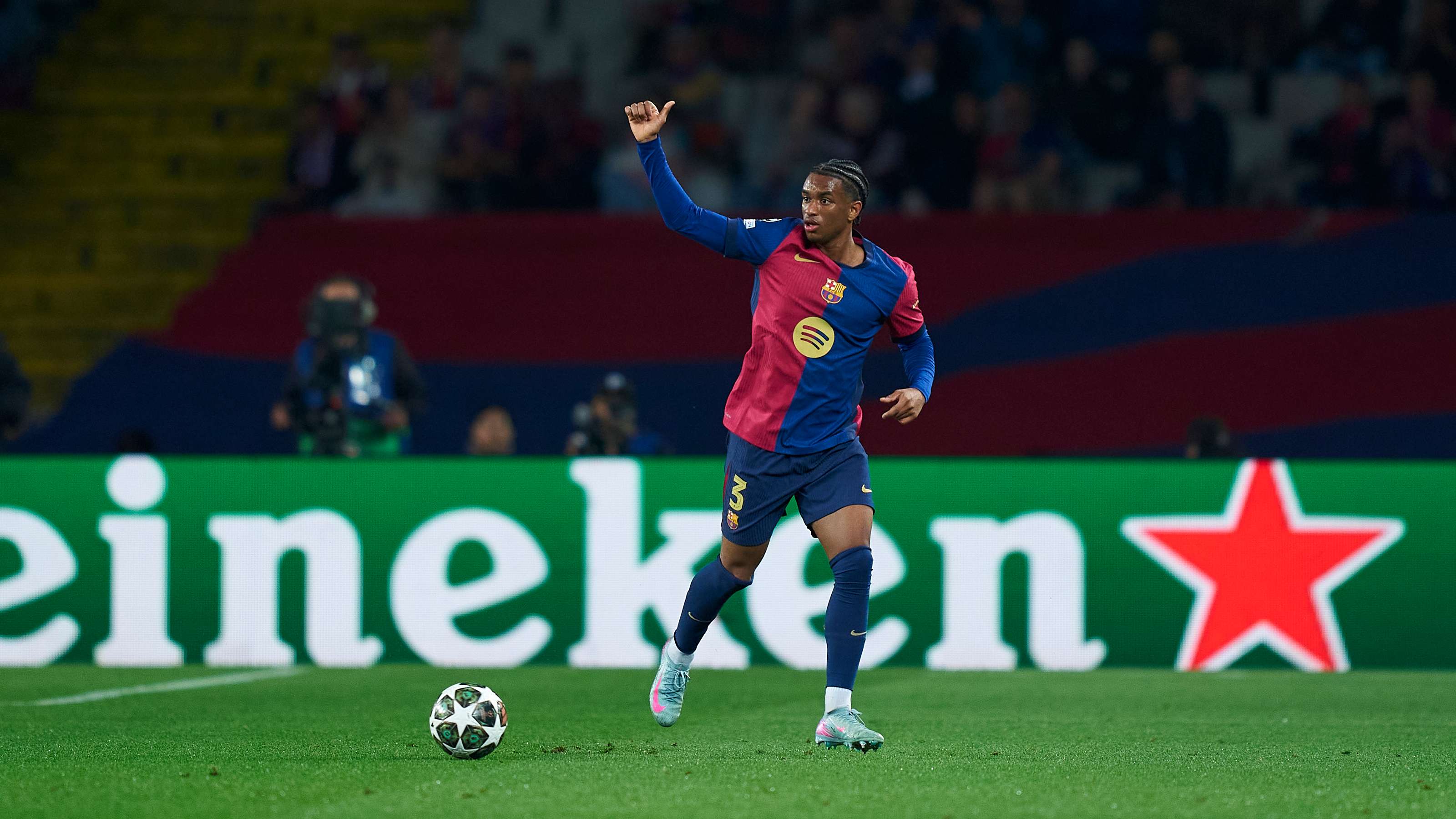 FC Barcelona v Borussia Dortmund - UEFA Champions League 2024/25 Quarter Final First Leg