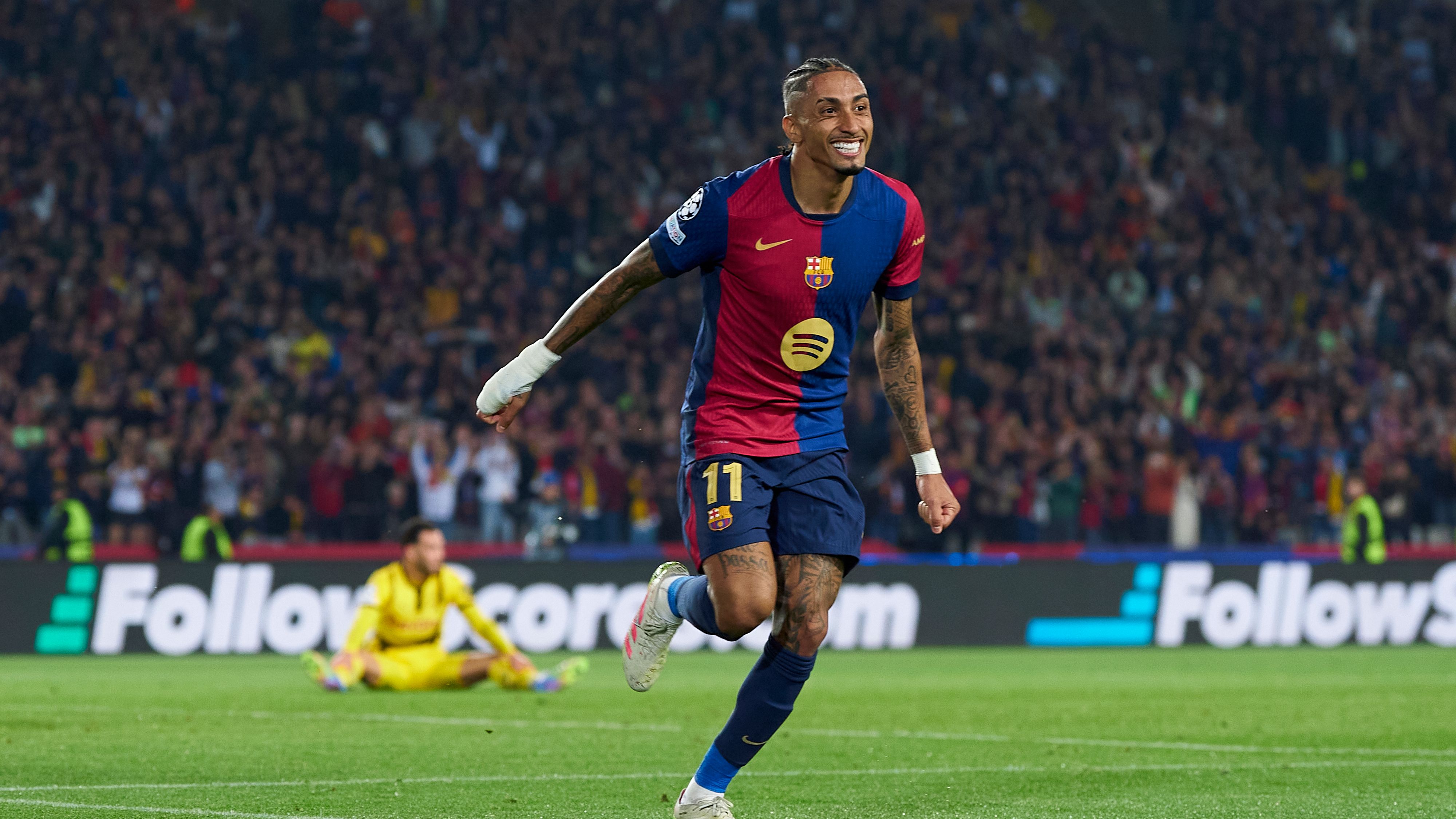 FC Barcelona v Borussia Dortmund - UEFA Champions League 2024/25 Quarter Final First Leg