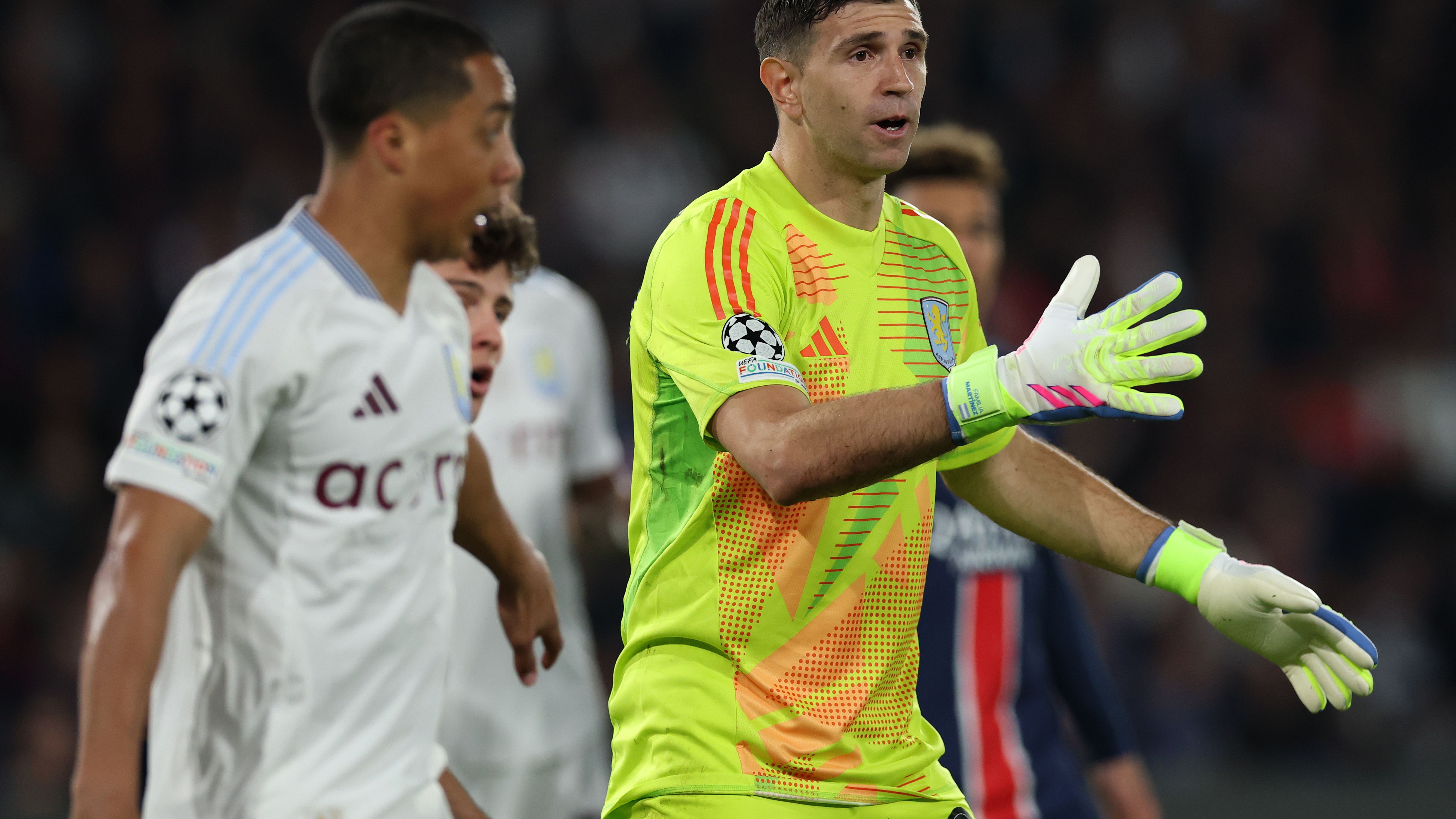 Paris Saint-Germain v 	Aston Villa FC - UEFA Champions League 2024/25 Quarter Final First Leg