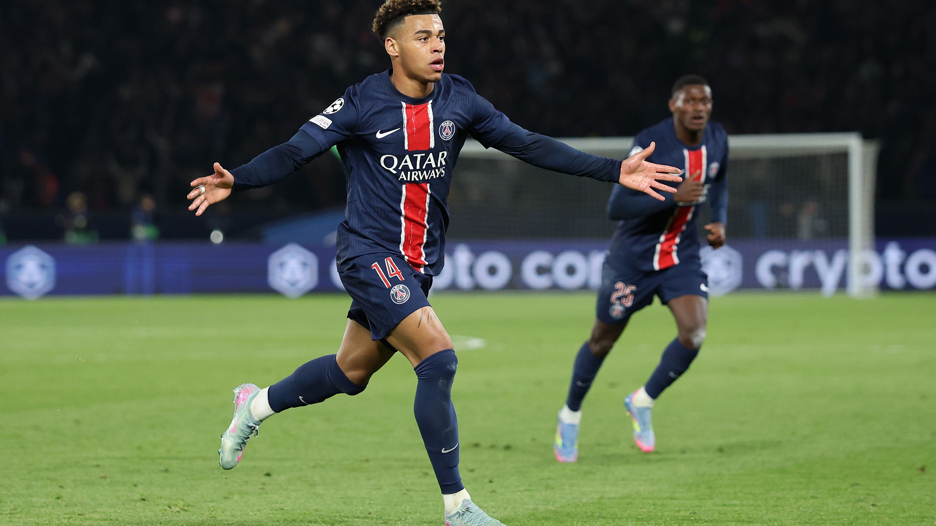 Paris Saint-Germain v 	Aston Villa FC - UEFA Champions League 2024/25 Quarter Final First Leg