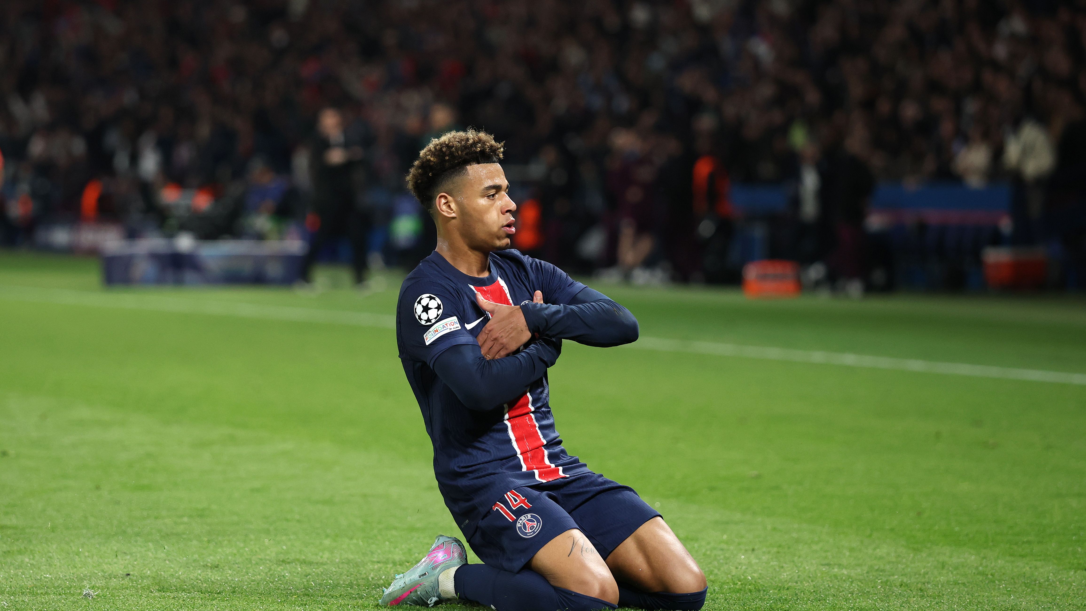 Paris Saint-Germain v 	Aston Villa FC - UEFA Champions League 2024/25 Quarter Final First Leg