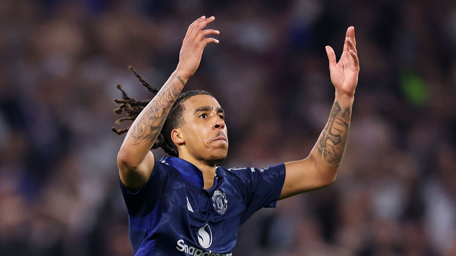 Olympique Lyonnais v Manchester United - UEFA Europa League 2024/25 Quarter Final First Leg