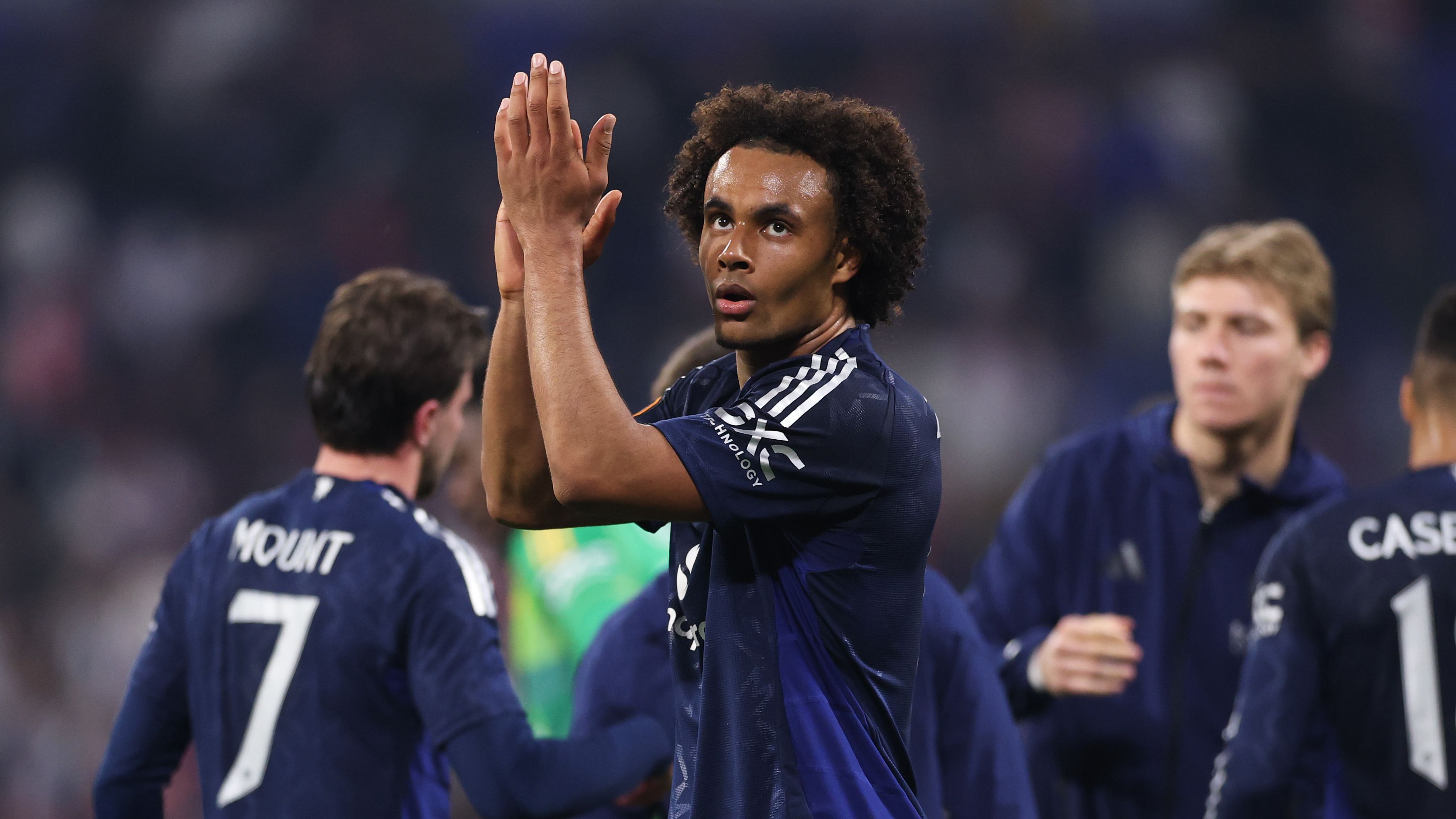 Olympique Lyonnais v Manchester United - UEFA Europa League 2024/25 Quarter Final First Leg