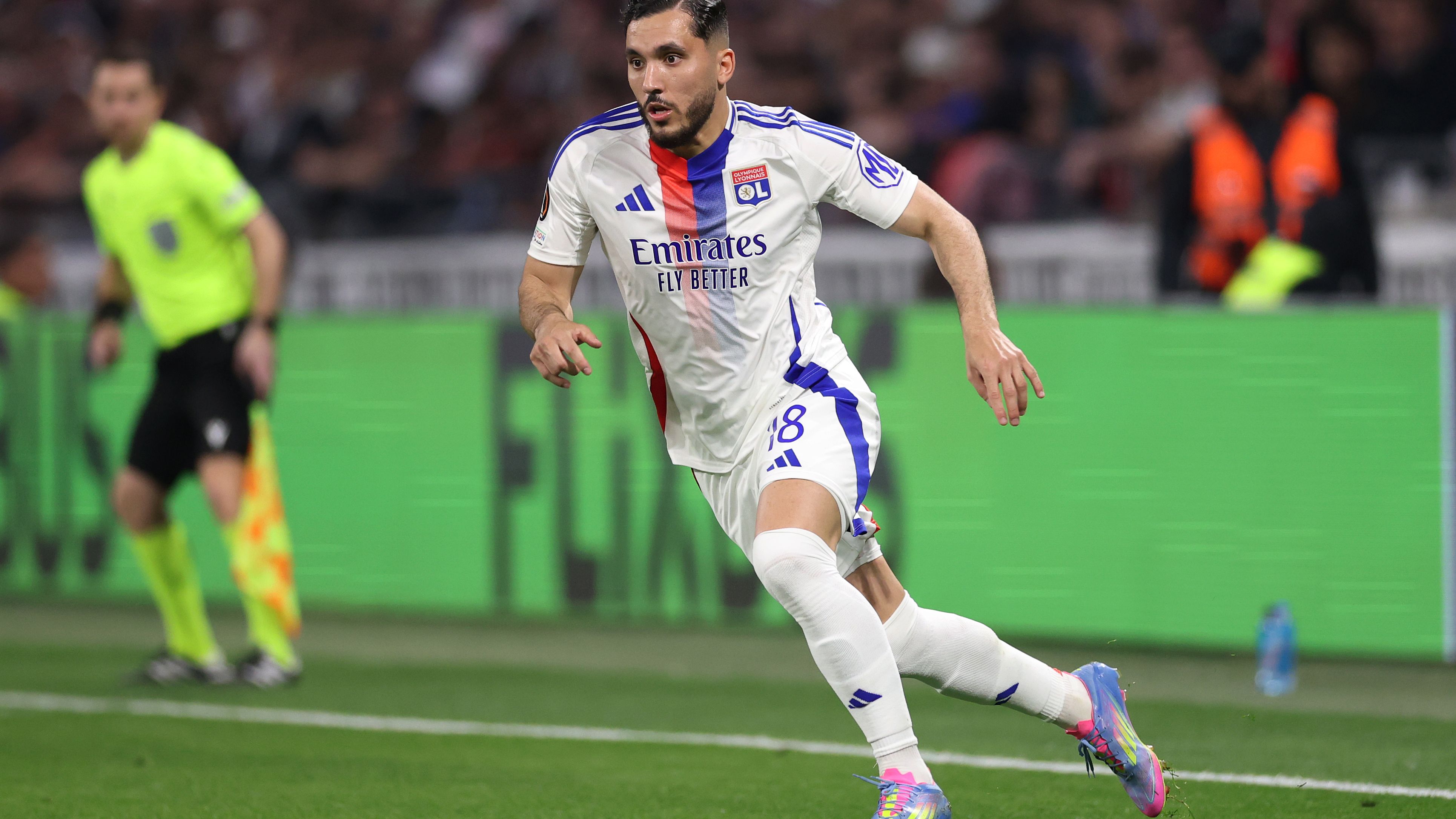 Olympique Lyonnais v Manchester United - UEFA Europa League 2024/25 Quarter Final First Leg