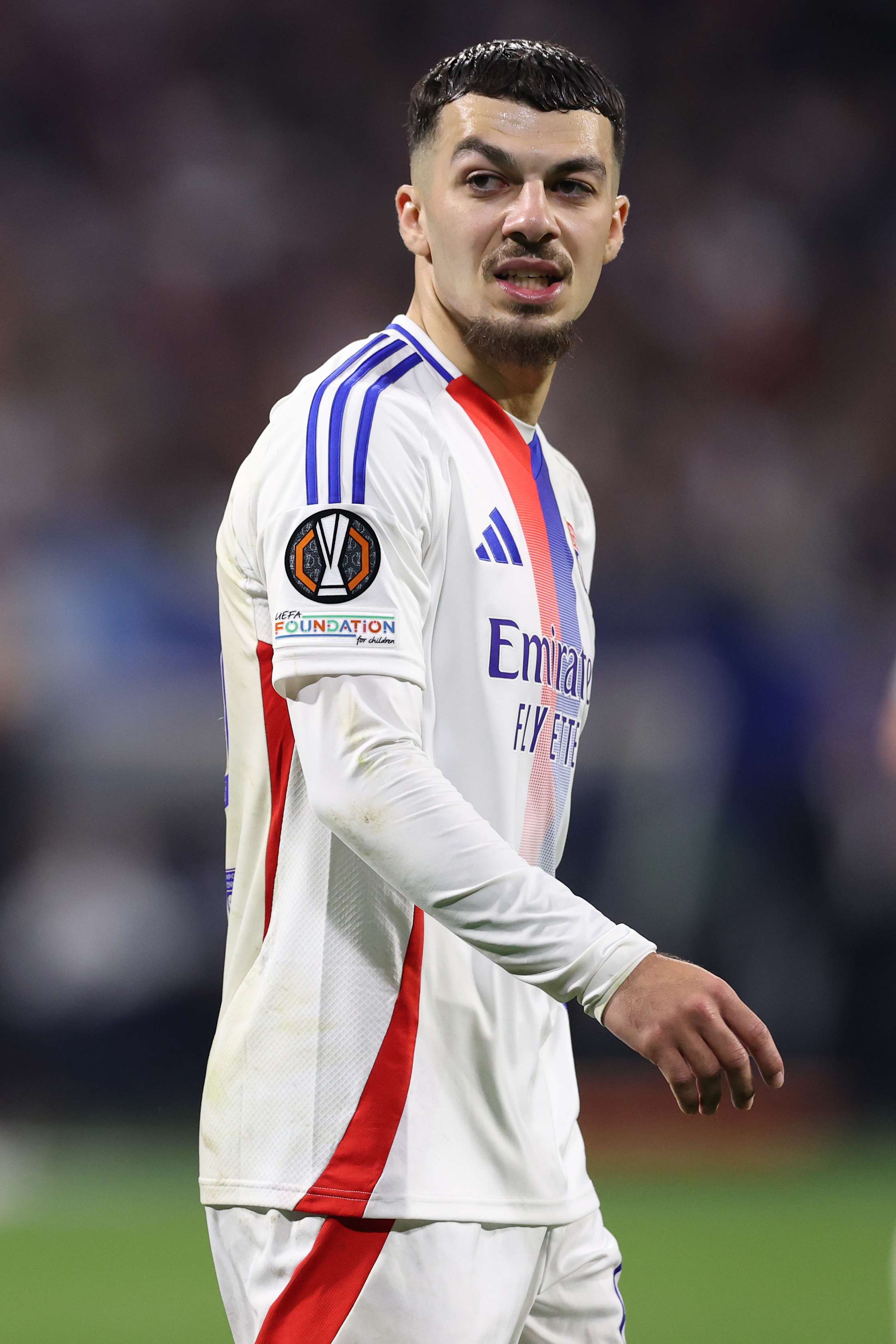 Olympique Lyonnais v Manchester United - UEFA Europa League 2024/25 Quarter Final First Leg