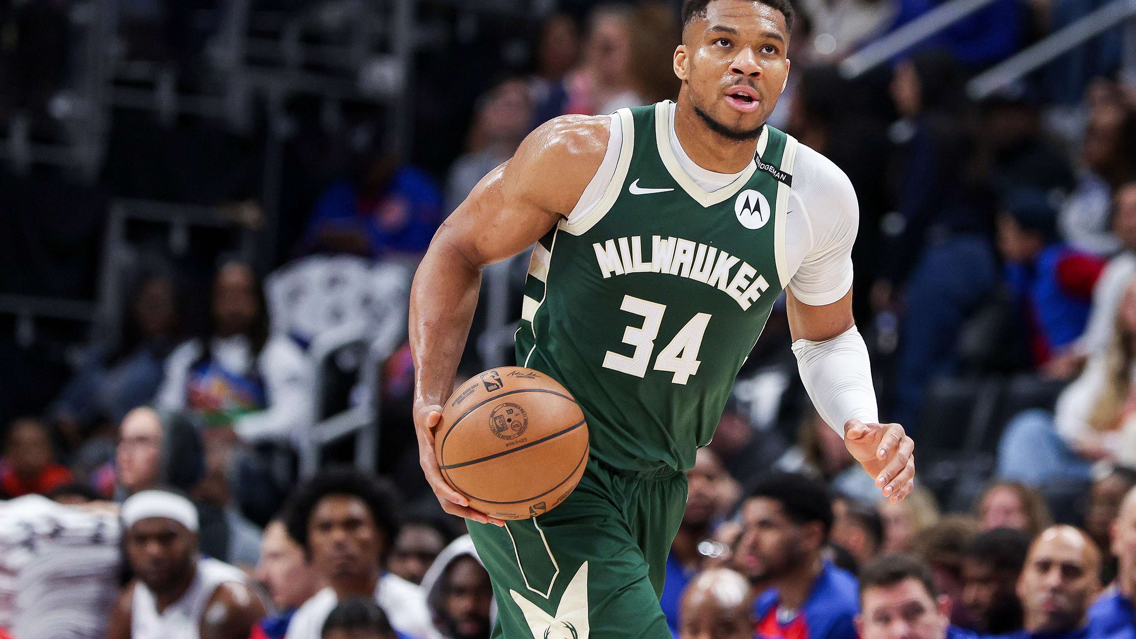 Milwaukee Bucks v Detroit Pistons