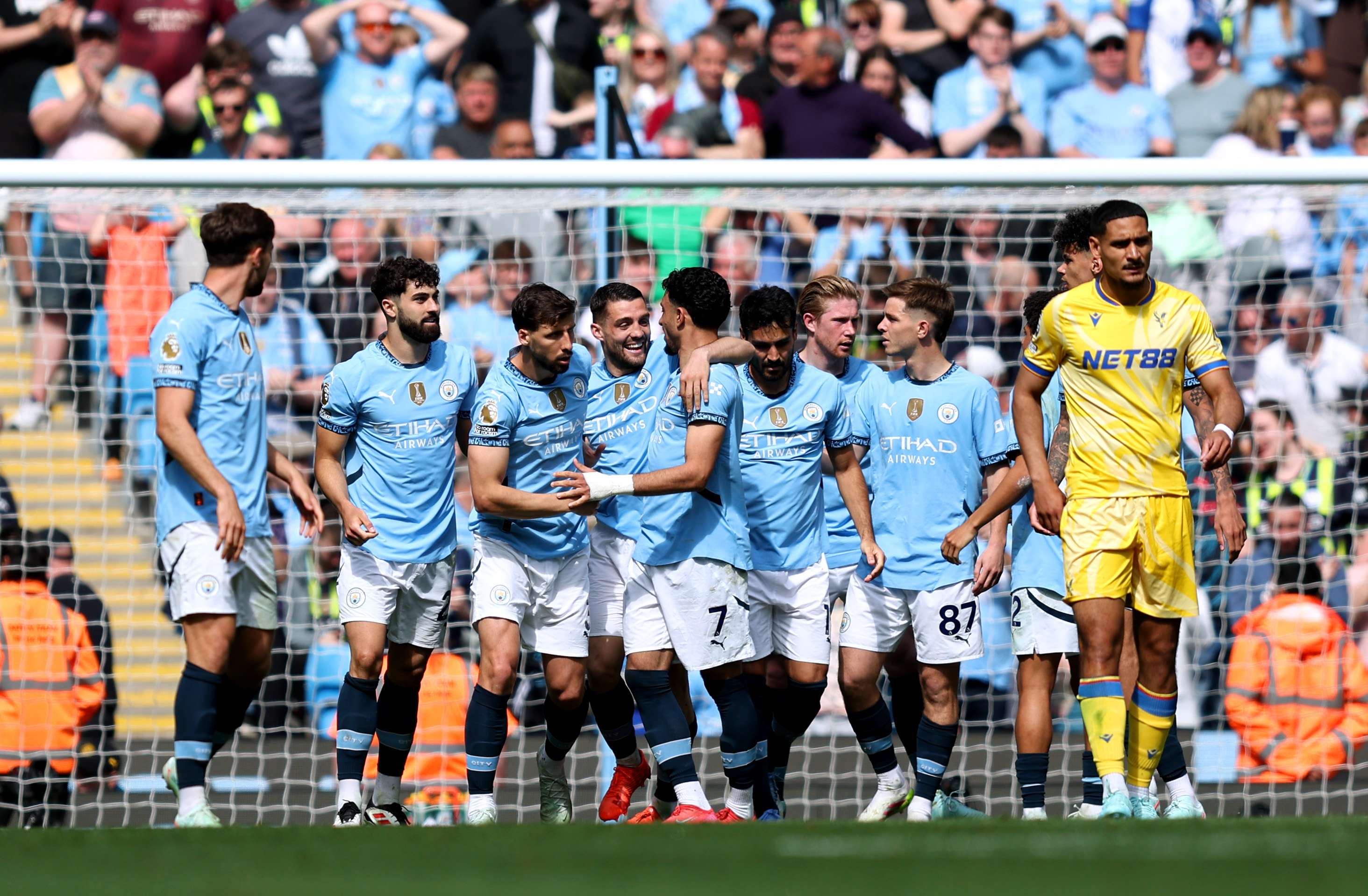 Manchester City FC v Crystal Palace FC - Premier League