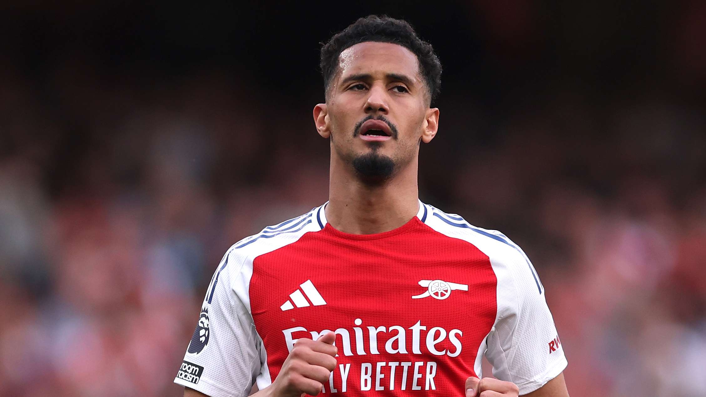 William Saliba Arsenal Premier League 2025