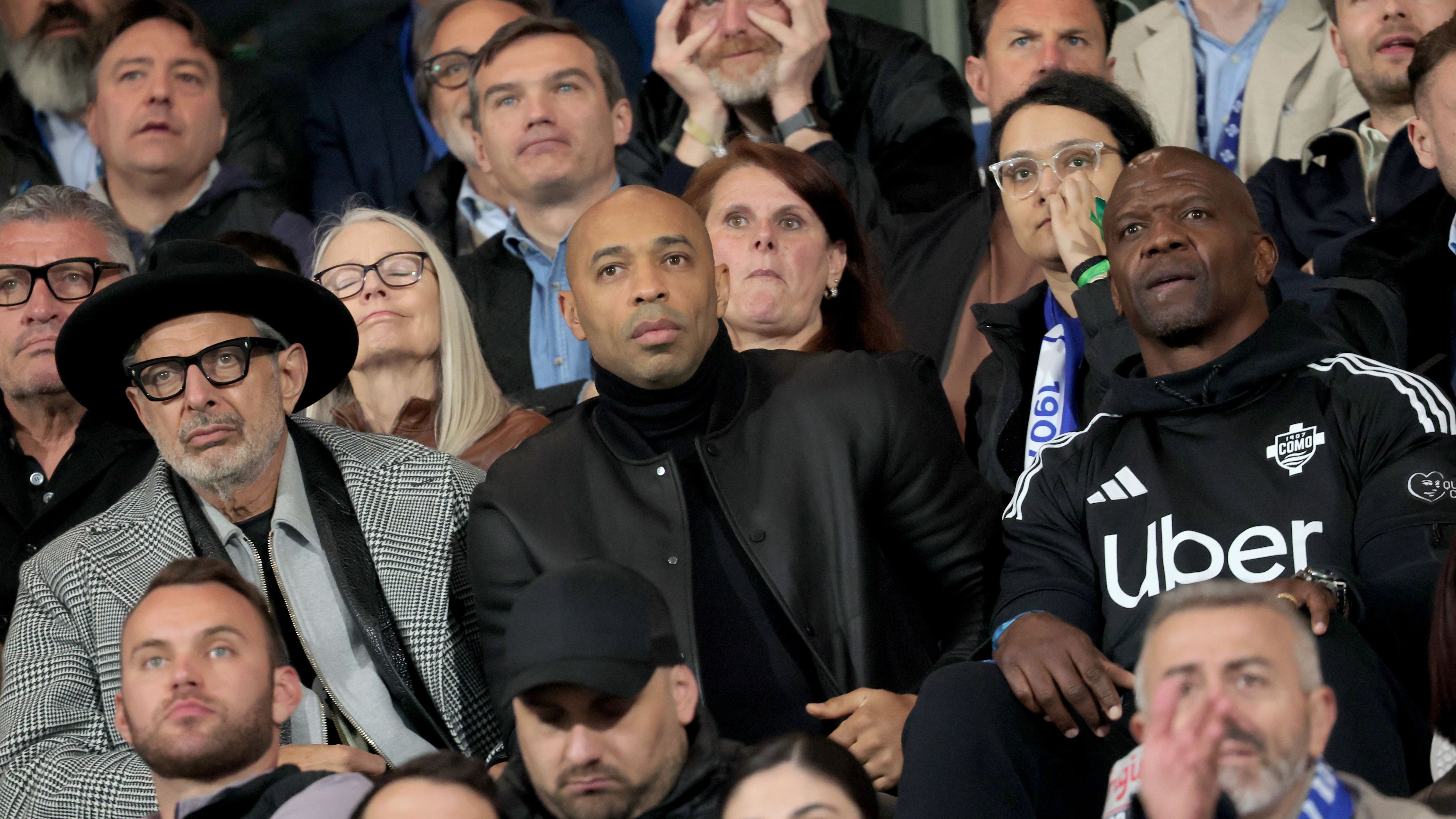 Celebrities Sightings At Como 1907 Vs Torino Football Match