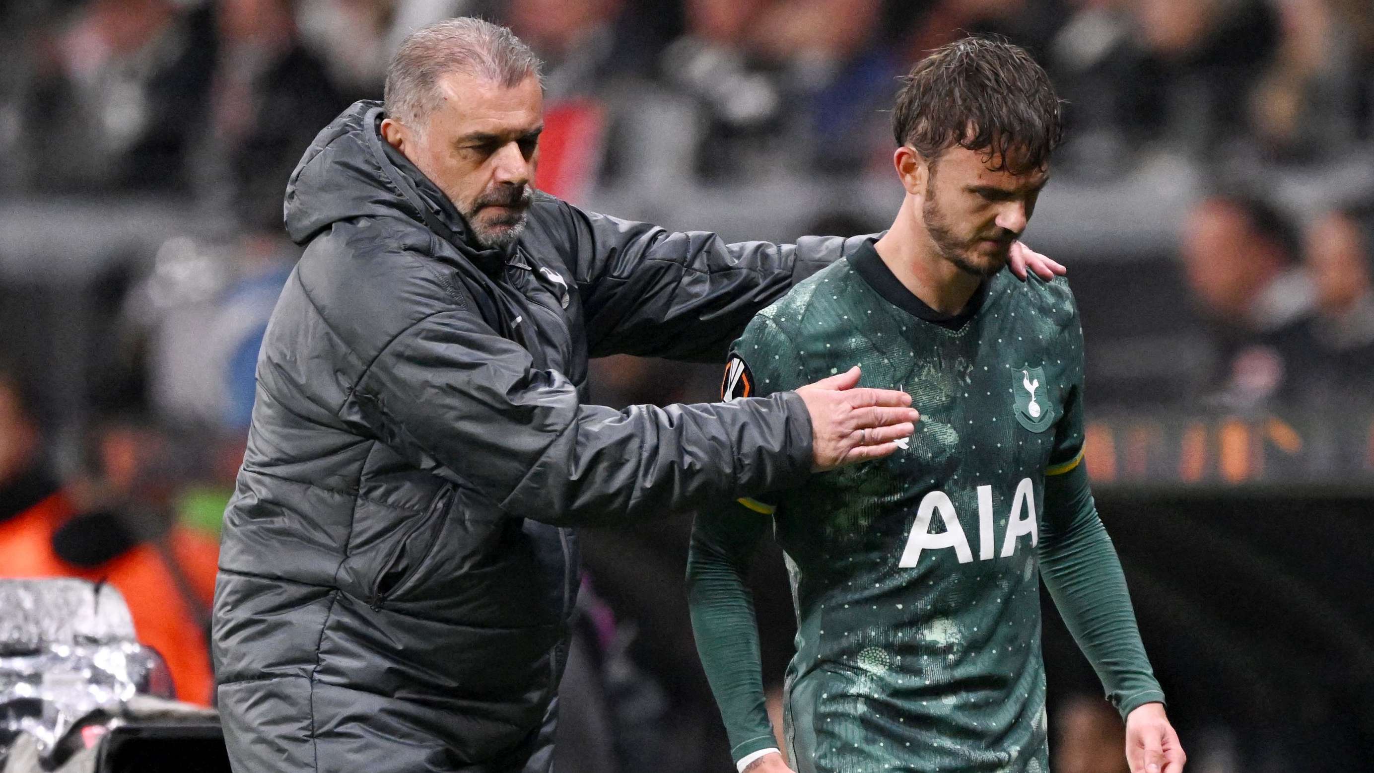 Ange Postecoglou James Maddison Tottenham Europa League 2025