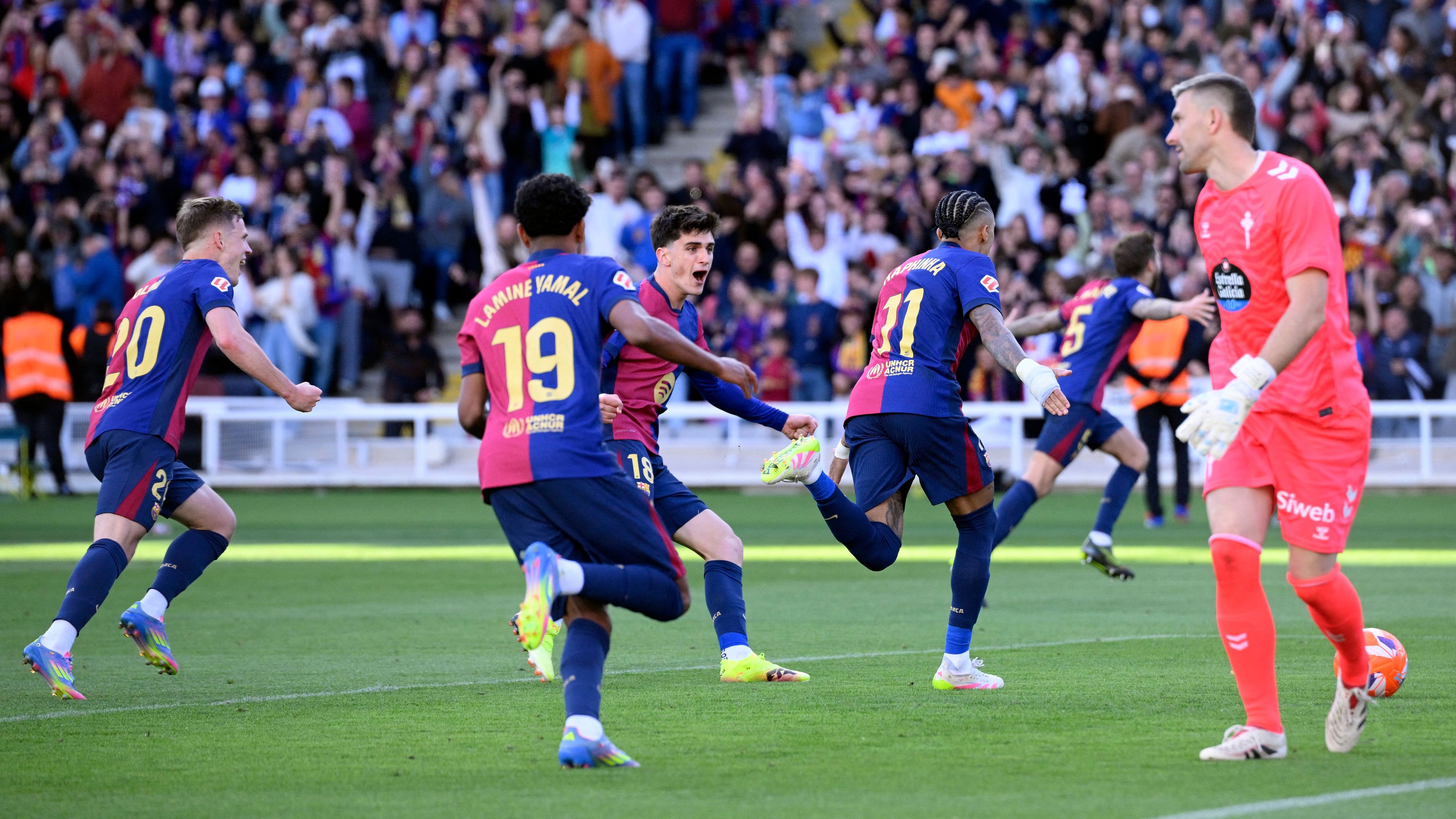 Semakin Dekat Dengan Juara! Barcelona Bangkit Pukul Balik Celta Vigo