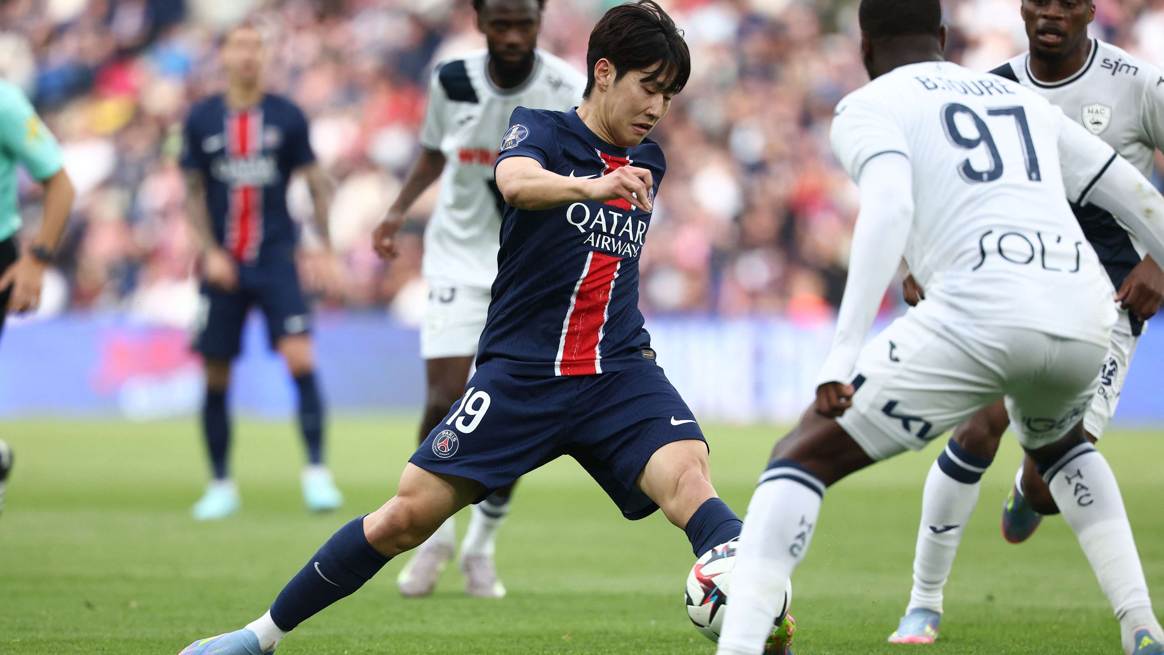 FBL-FRA-LIGUE1-PSG-LE HAVRE