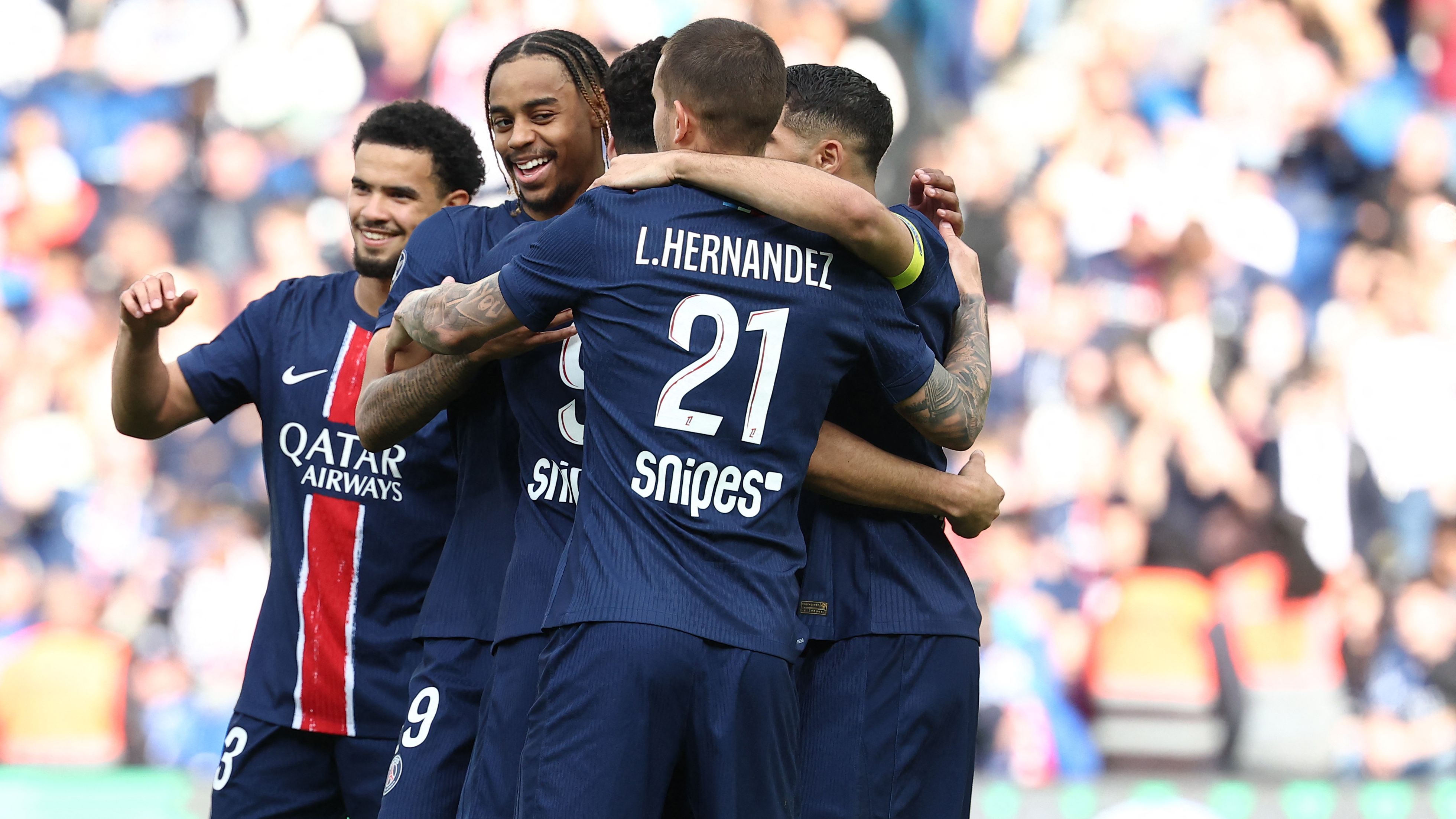 FBL-FRA-LIGUE1-PSG-LE HAVRE