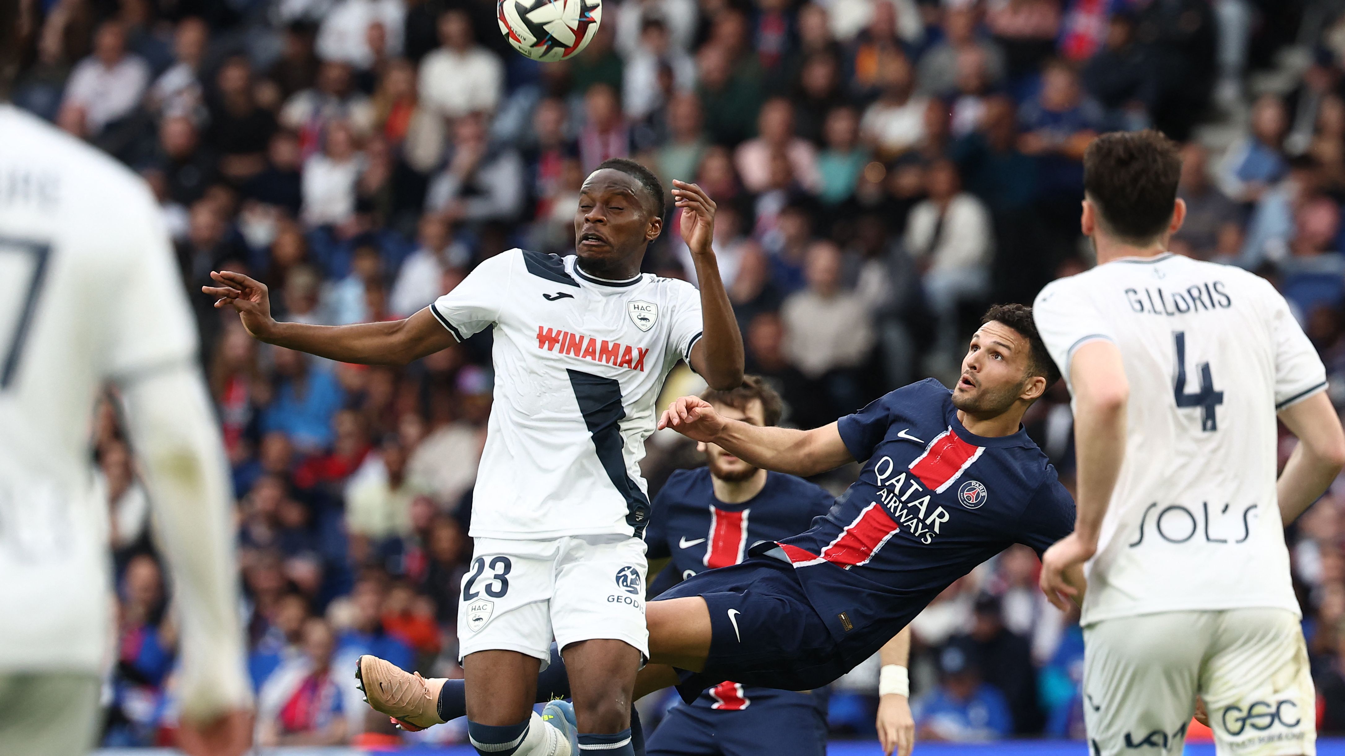 FBL-FRA-LIGUE1-PSG-LE HAVRE