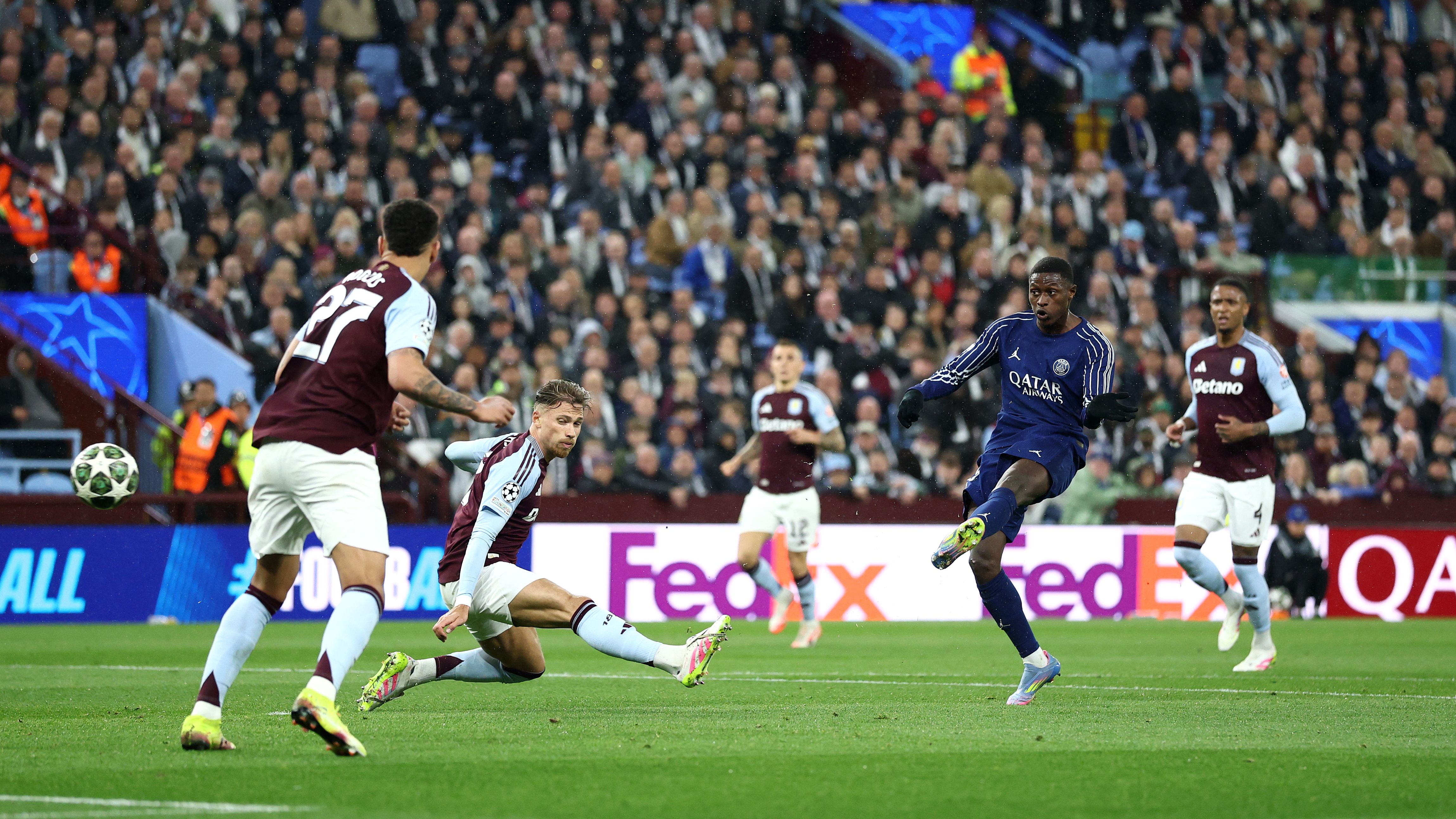 Aston Villa FC v Paris Saint-Germain - UEFA Champions League 2024/25 Quarter Final Second Leg