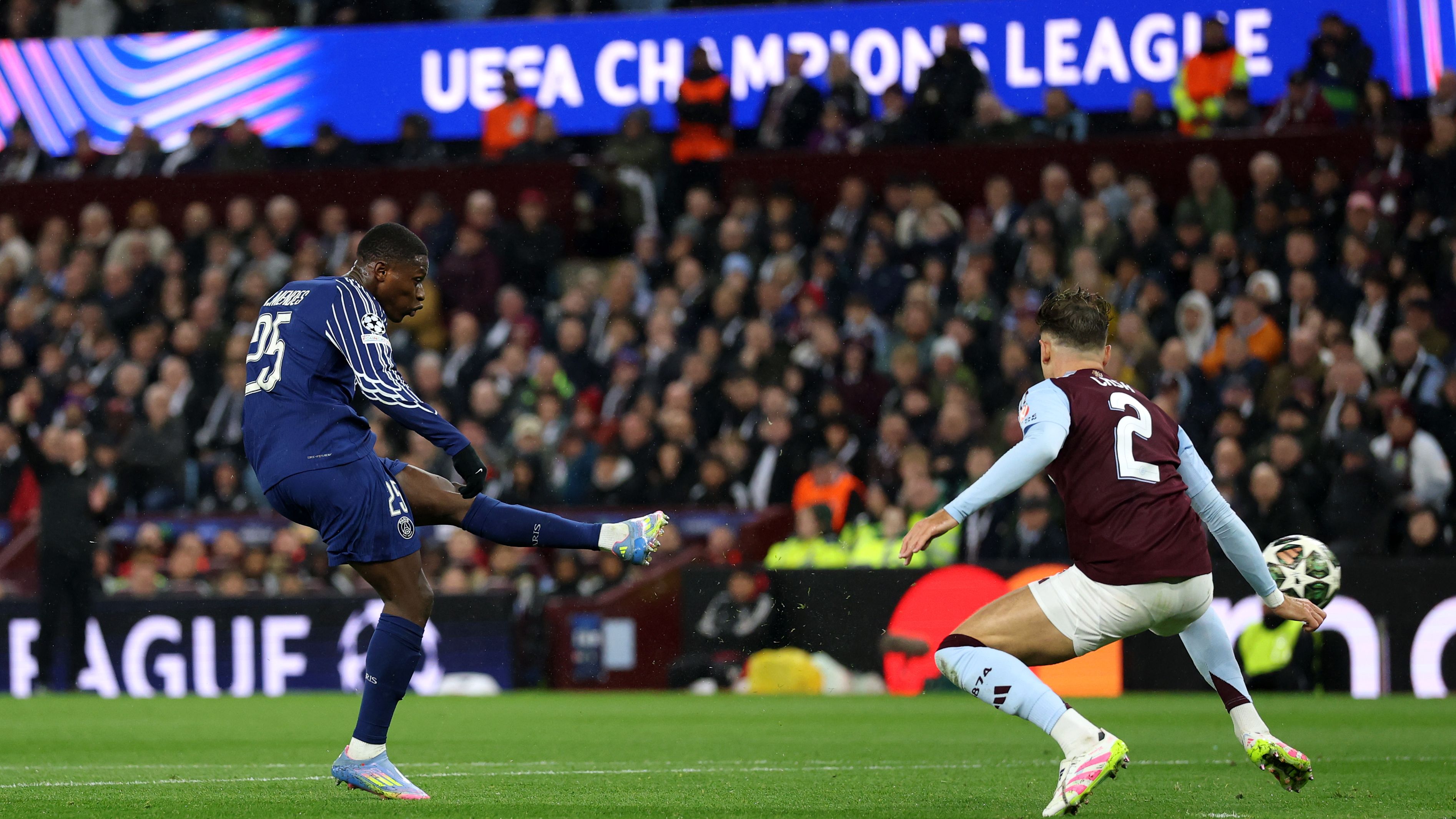 Aston Villa FC v Paris Saint-Germain - UEFA Champions League 2024/25 Quarter Final Second Leg