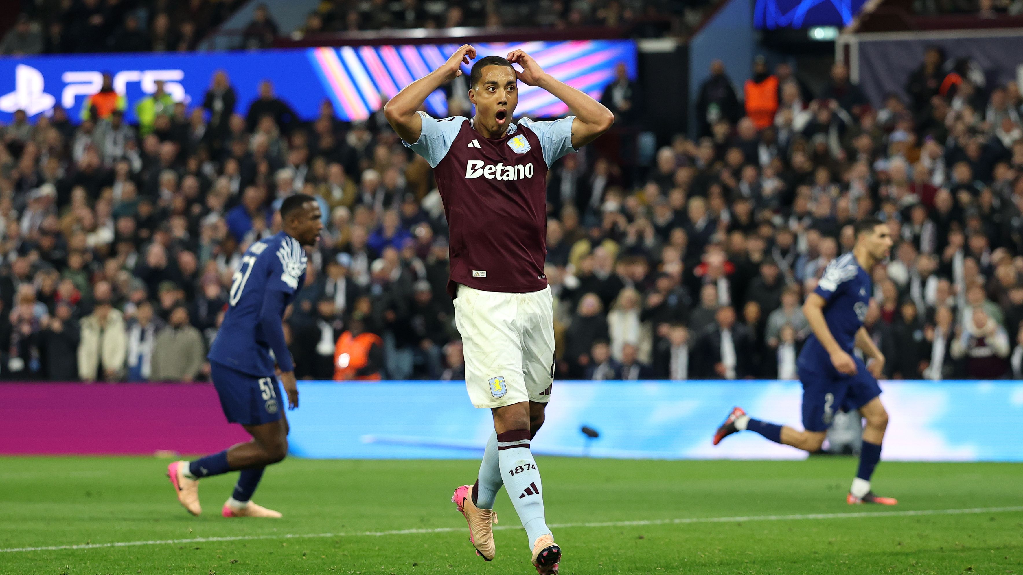 Aston Villa FC v Paris Saint-Germain - UEFA Champions League 2024/25 Quarter Final Second Leg