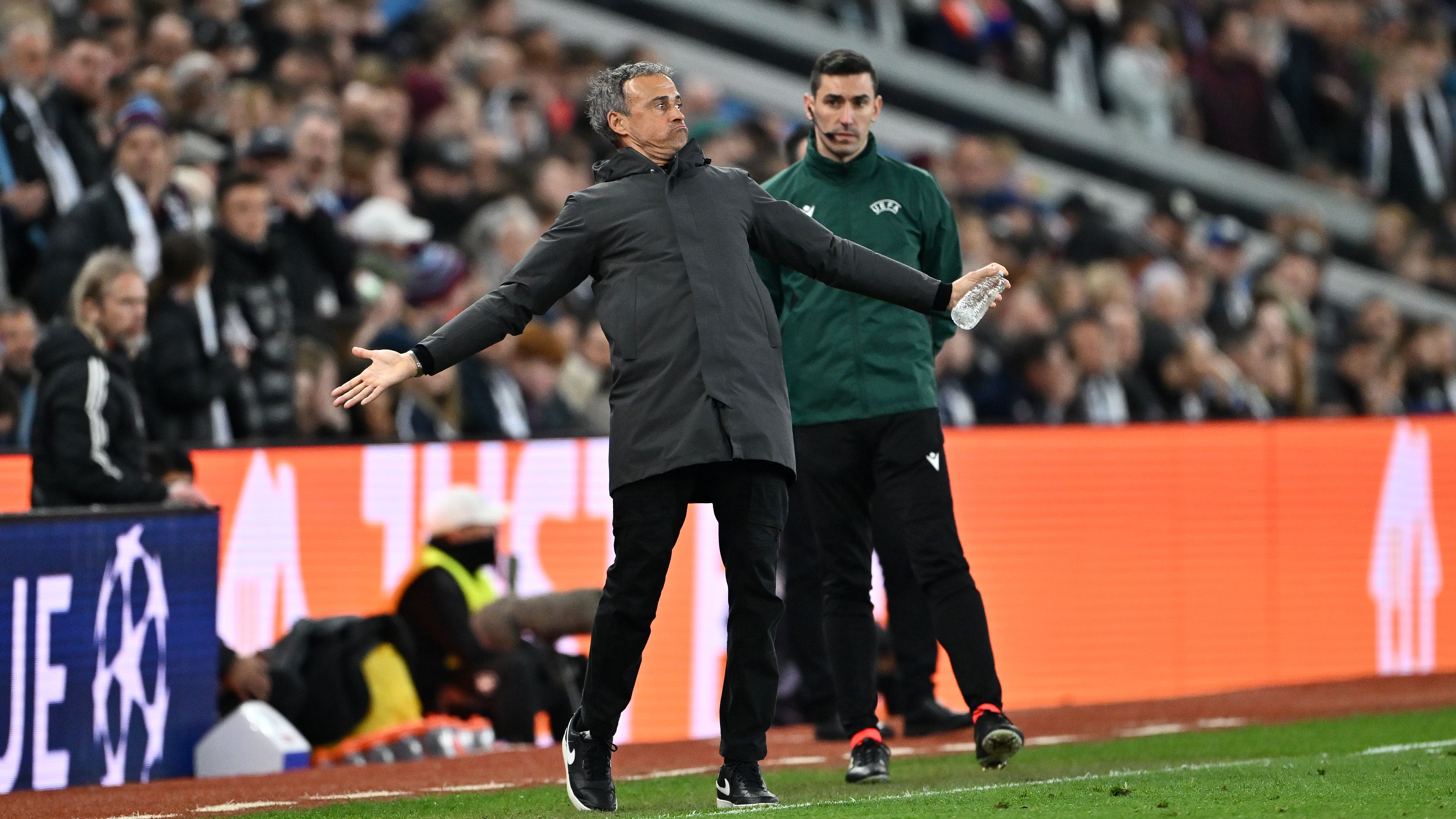 Aston Villa FC v Paris Saint-Germain - UEFA Champions League 2024/25 Quarter Final Second Leg