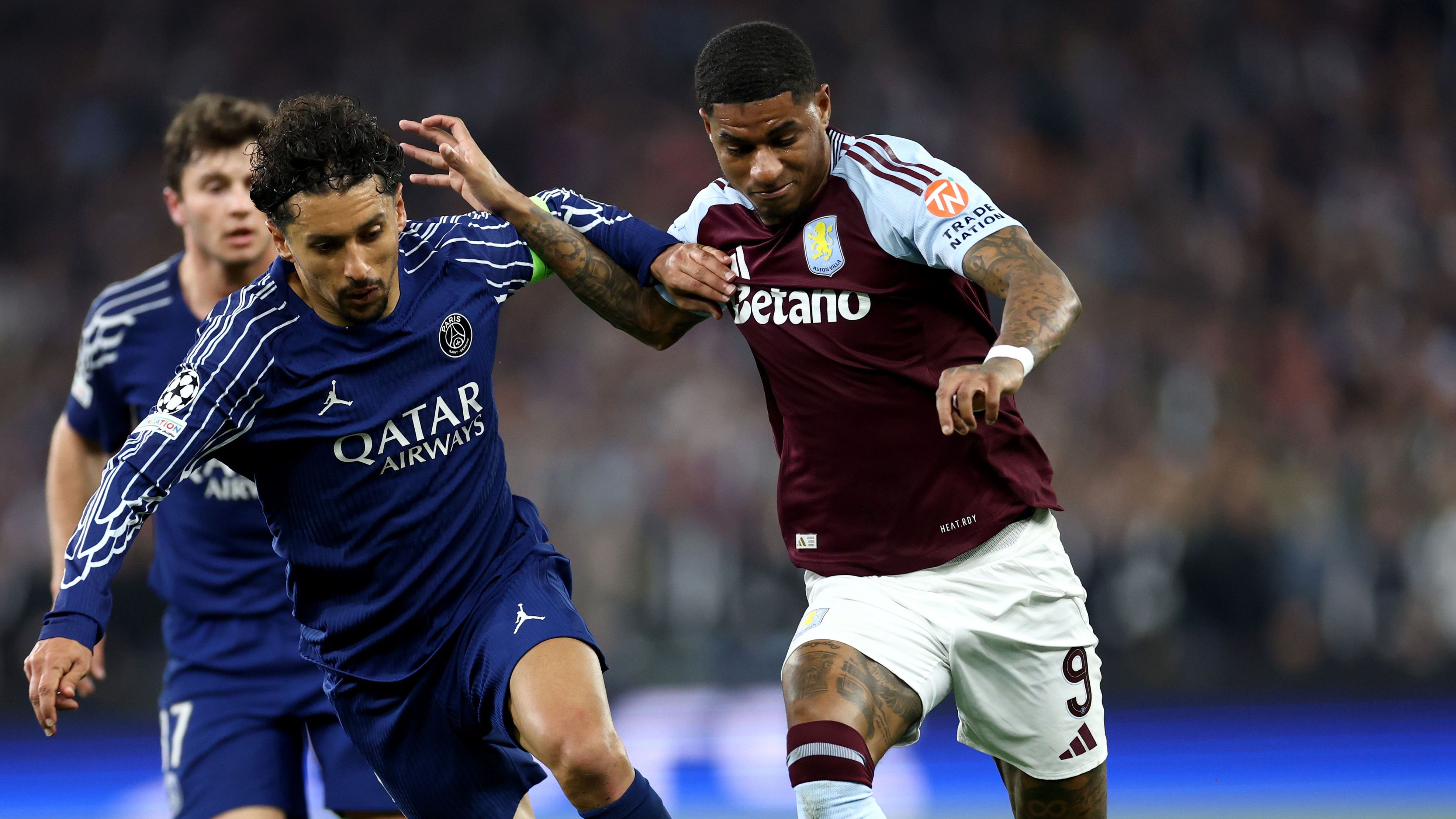 Aston Villa FC v Paris Saint-Germain - UEFA Champions League 2024/25 Quarter Final Second Leg