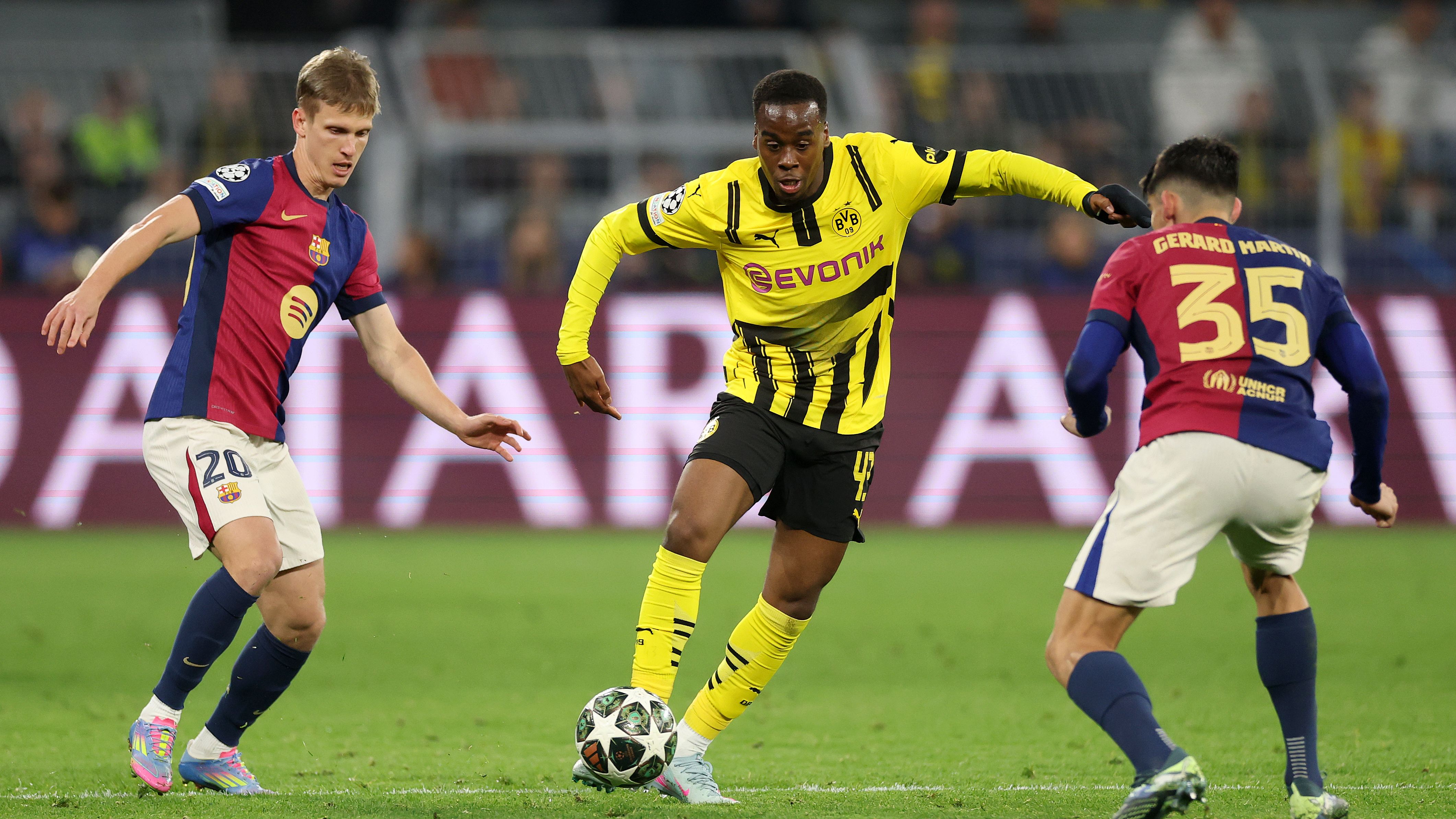 Borussia Dortmund v FC Barcelona - UEFA Champions League 2024/25 Quarter Final Second Leg