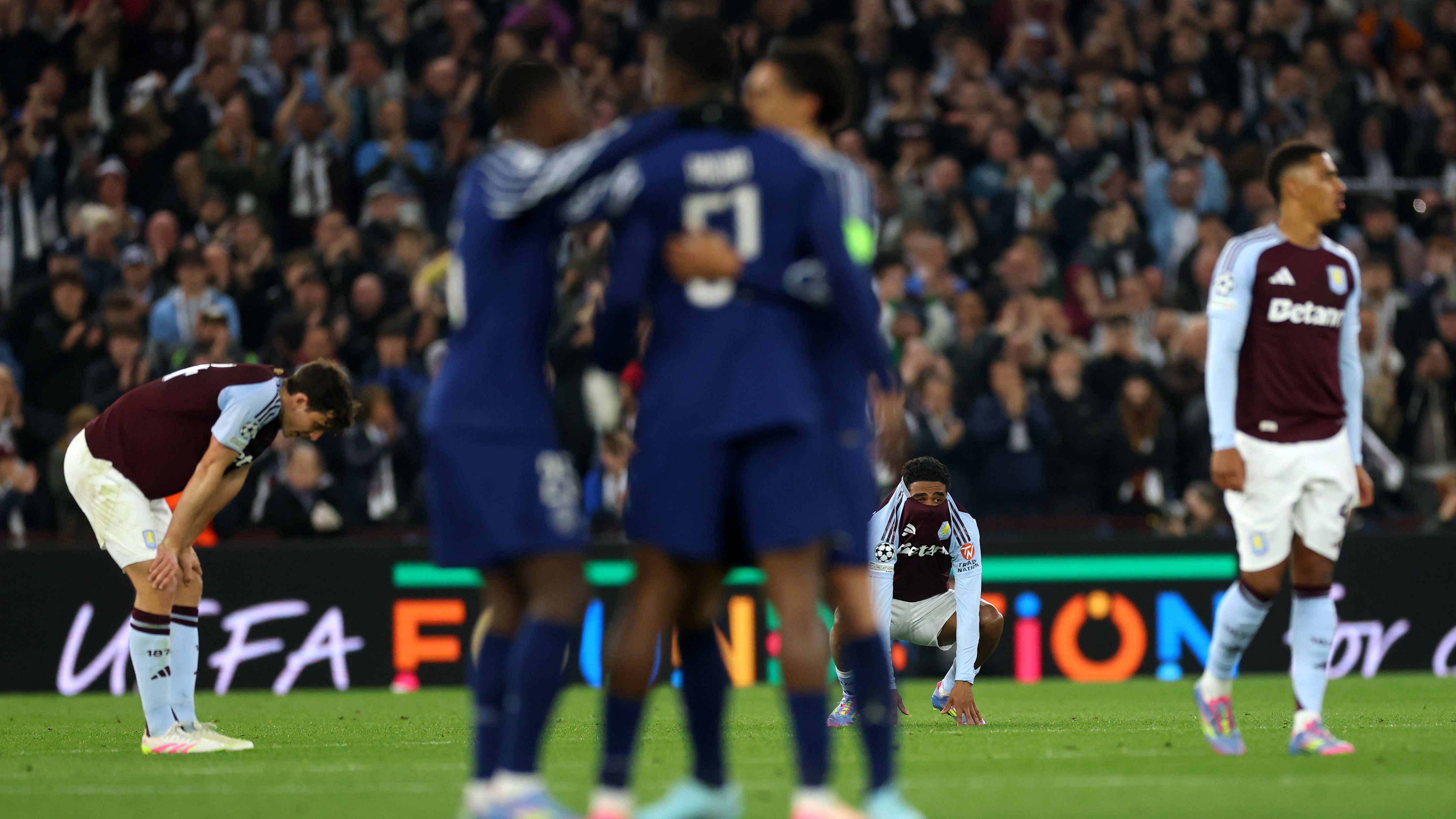 Aston Villa FC v Paris Saint-Germain - UEFA Champions League 2024/25 Quarter Final Second Leg