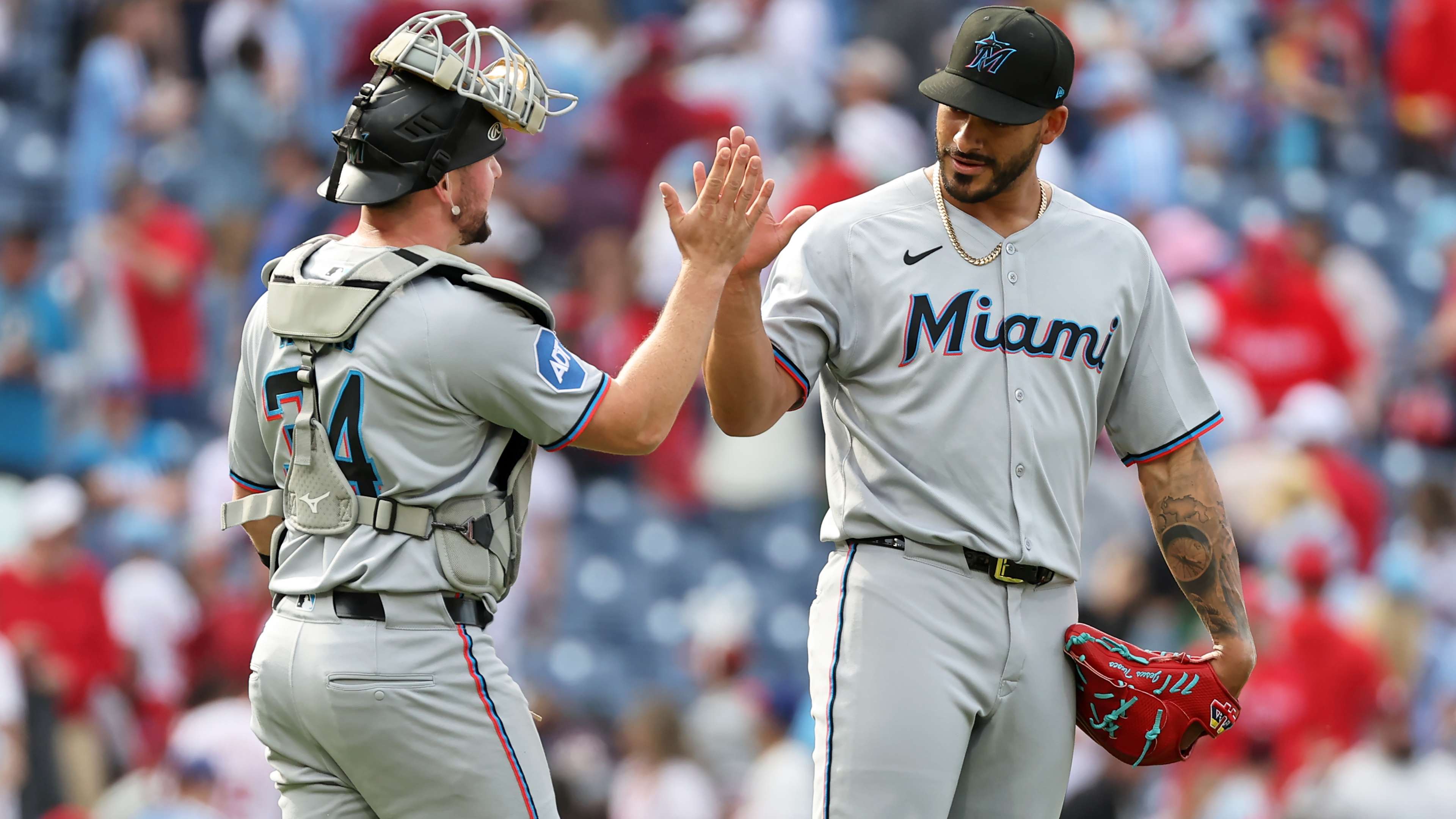 Miami Marlins v Philadelphia Phillies