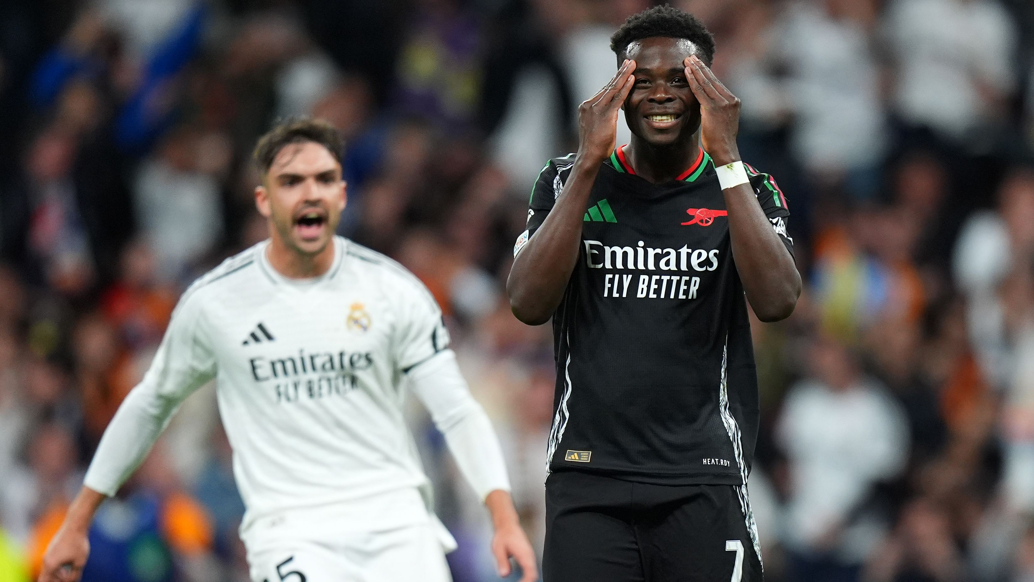 Real Madrid C.F. v Arsenal FC - UEFA Champions League 2024/25 Quarter Final Second Leg