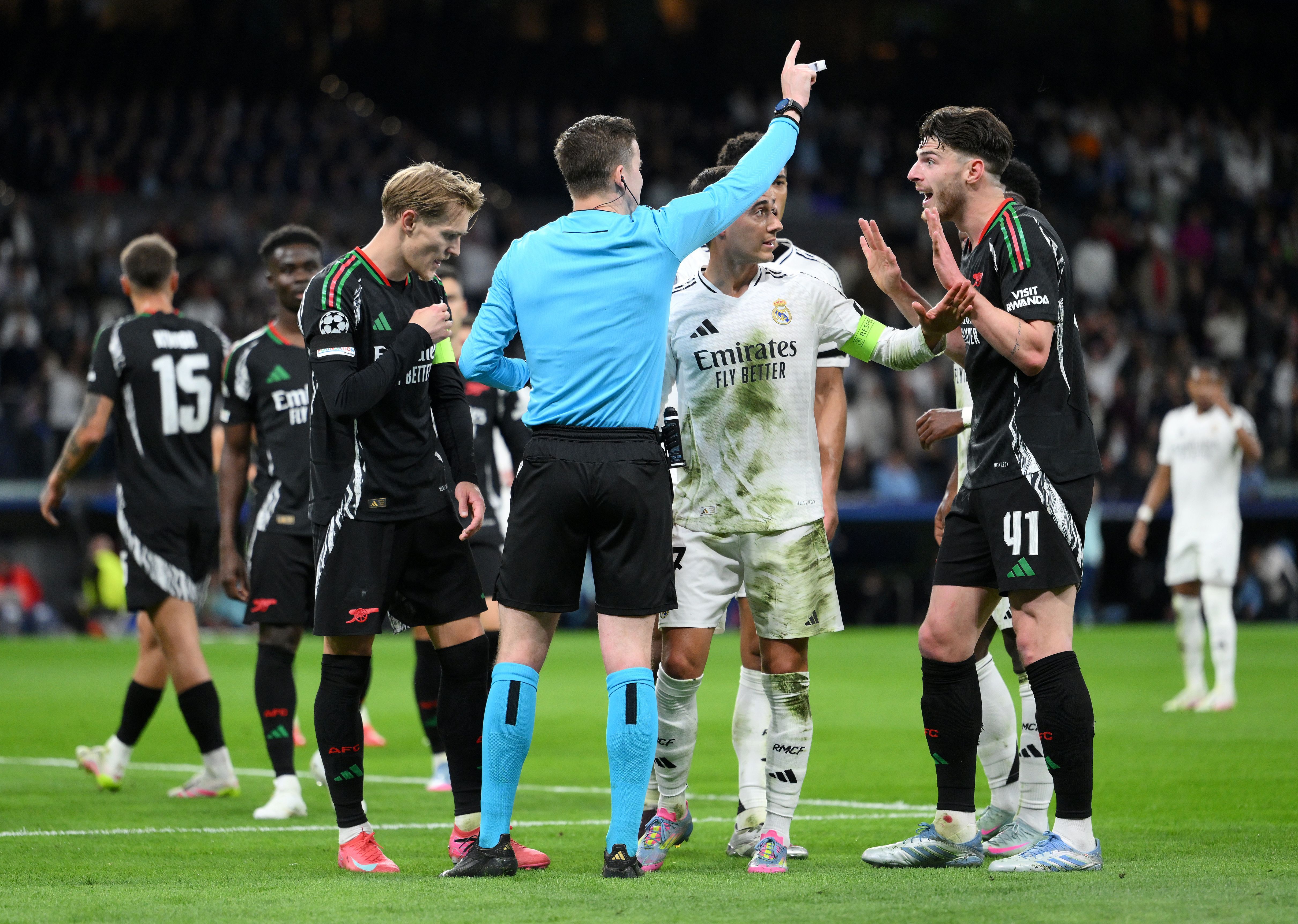 Real Madrid C.F. v Arsenal FC - UEFA Champions League 2024/25 Quarter Final Second Leg