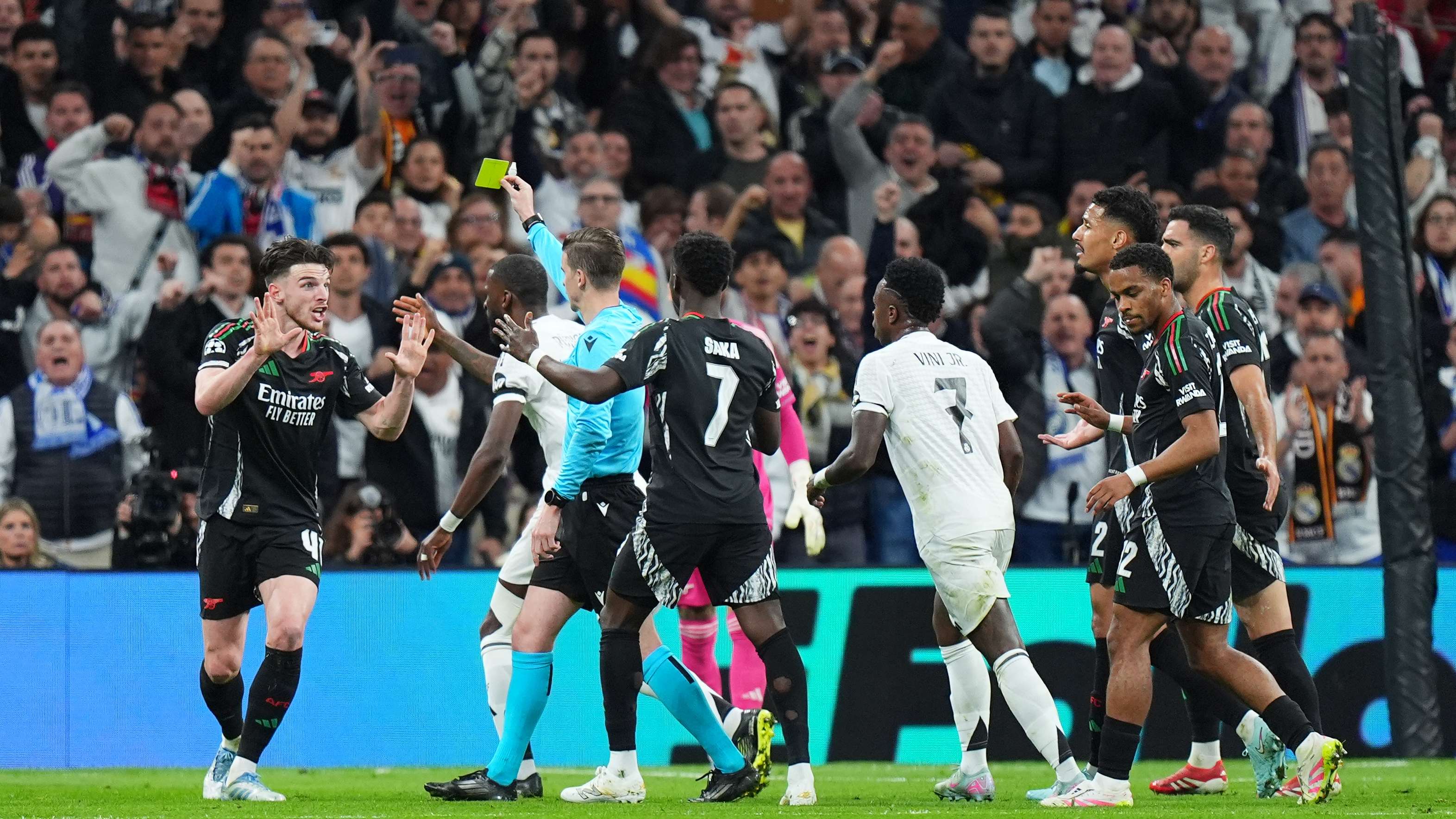 Real Madrid C.F. v Arsenal FC - UEFA Champions League 2024/25 Quarter Final Second Leg