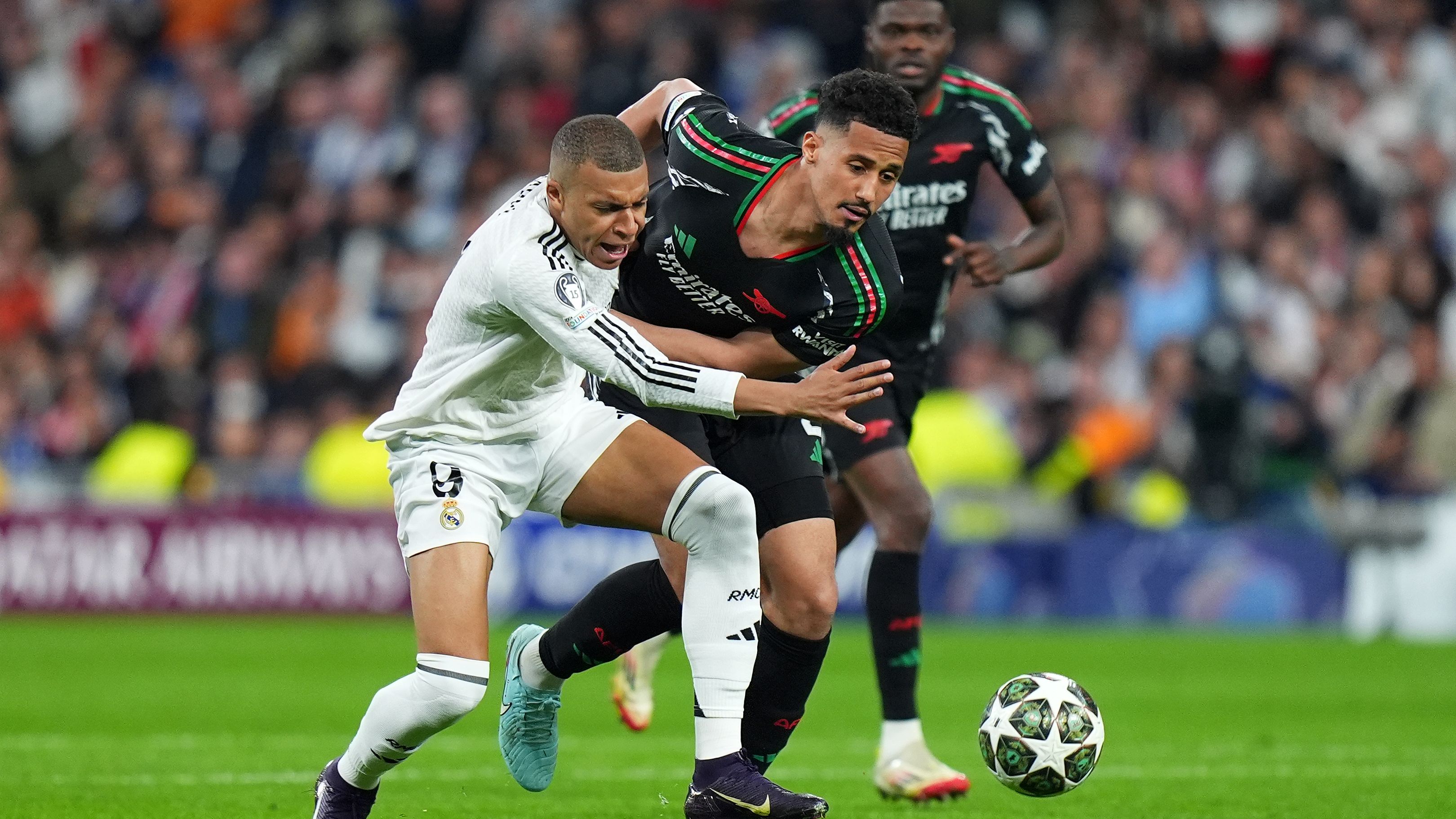 Real Madrid C.F. v Arsenal FC - UEFA Champions League 2024/25 Quarter Final Second Leg