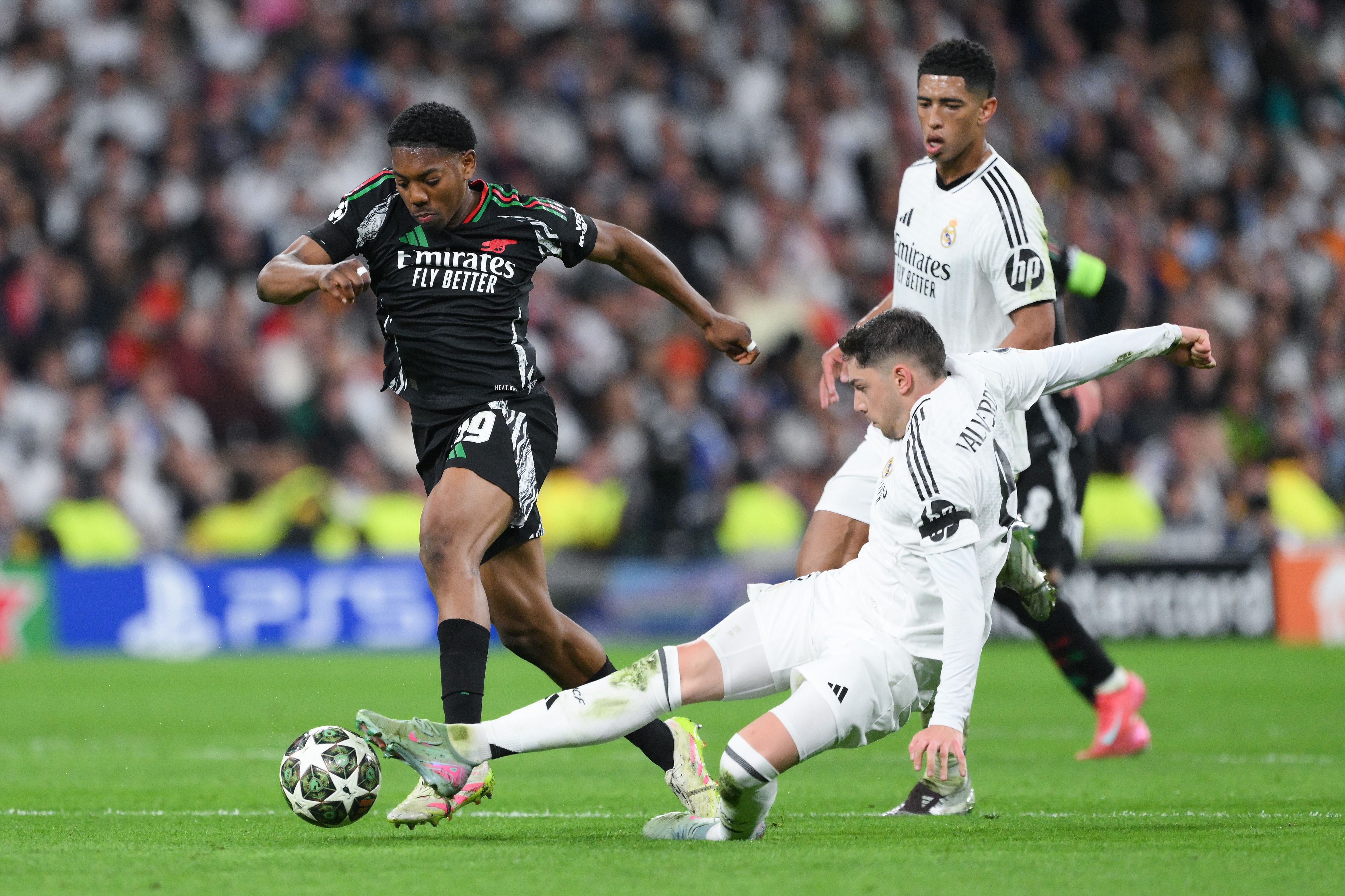 Real Madrid C.F. v Arsenal FC - UEFA Champions League 2024/25 Quarter Final Second Leg