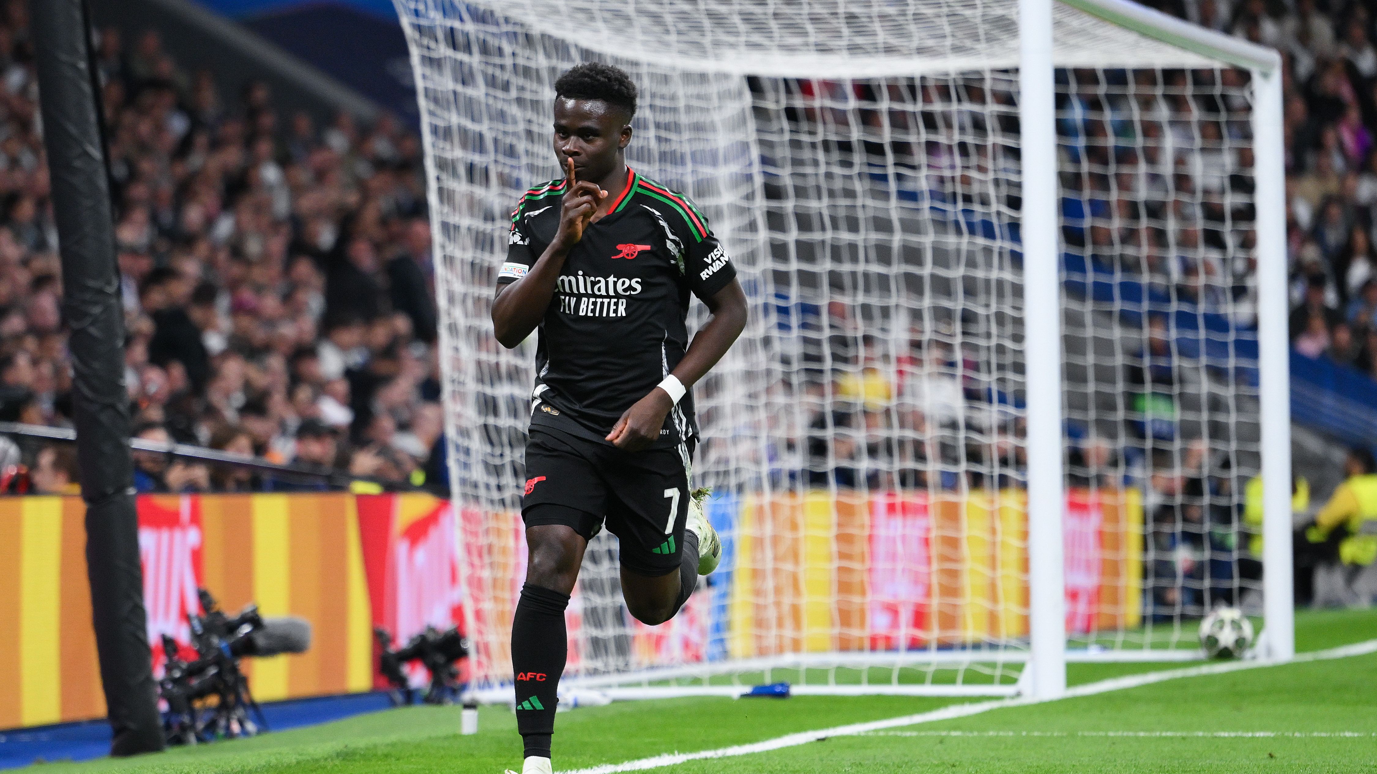 Real Madrid C.F. v Arsenal FC - UEFA Champions League 2024/25 Quarter Final Second Leg