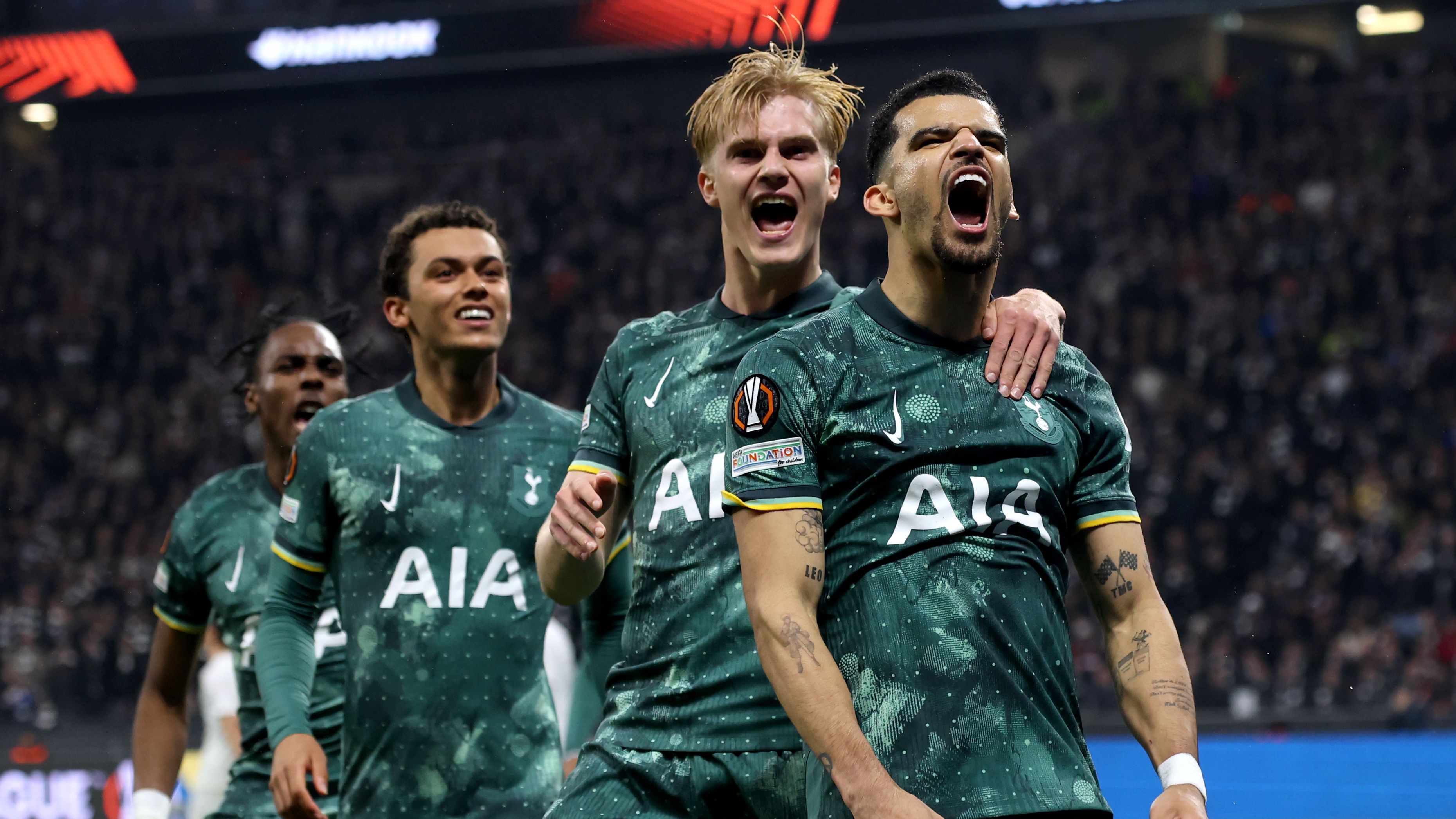 Eintracht Frankfurt v Tottenham Hotspur - UEFA Europa League 2024/25 Quarter Final Second Leg