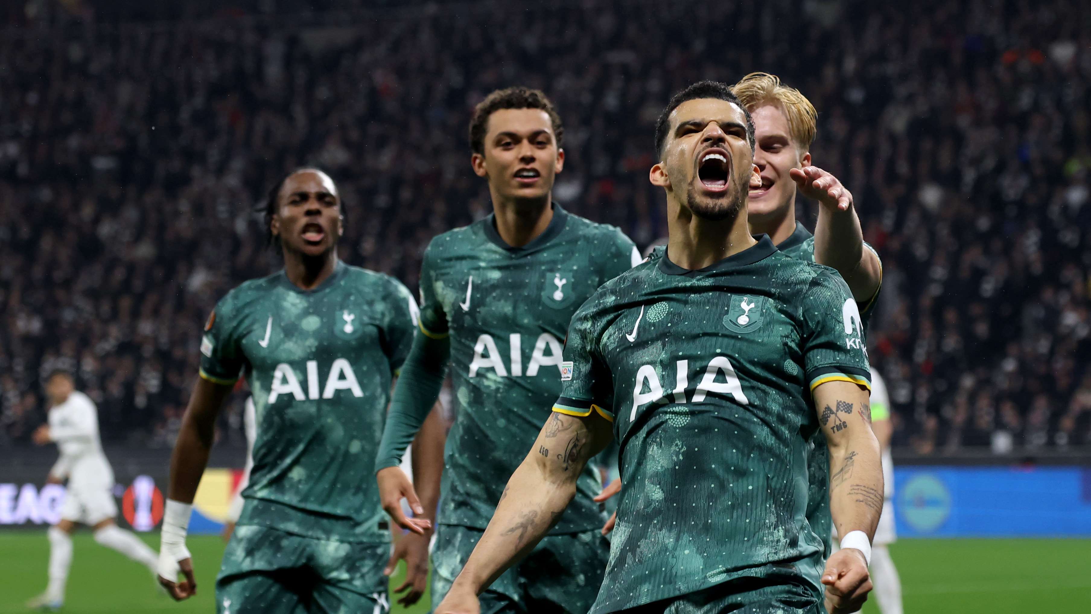 Eintracht Frankfurt v Tottenham Hotspur - UEFA Europa League 2024/25 Quarter Final Second Leg