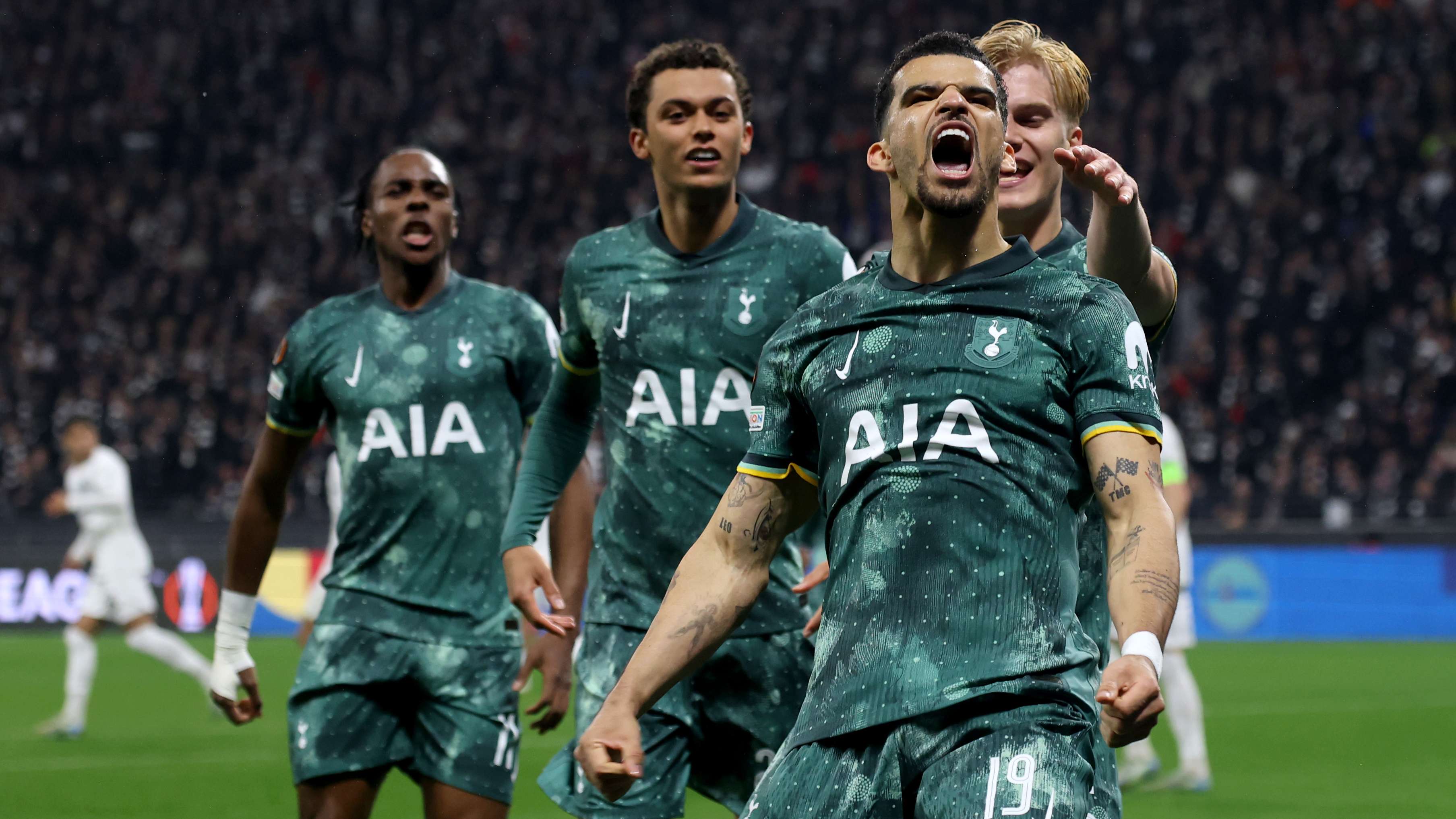 Eintracht Frankfurt v Tottenham Hotspur - UEFA Europa League 2024/25 Quarter Final Second Leg