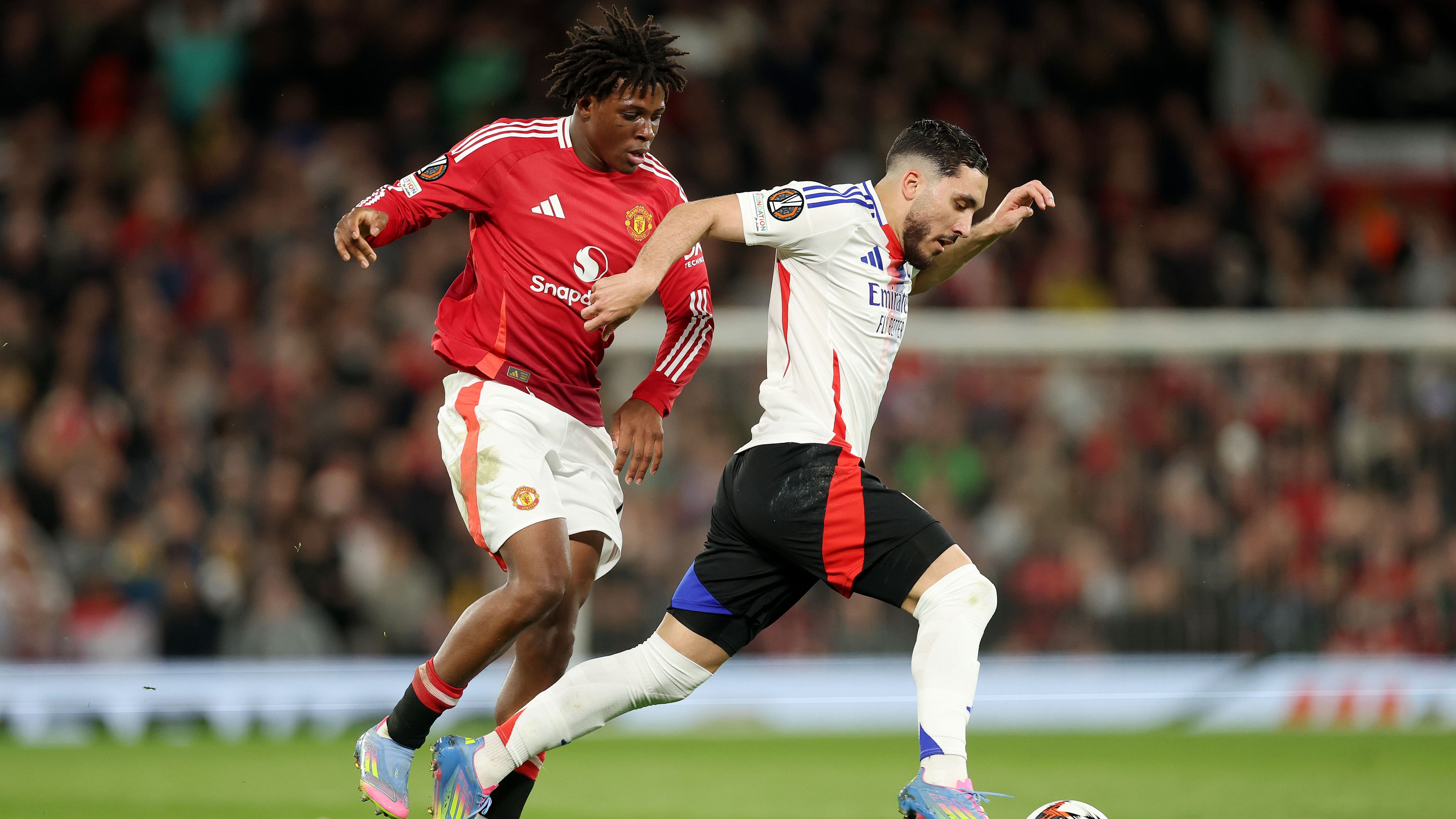 Manchester United v Olympique Lyonnais - UEFA Europa League 2024/25 Quarter Final Second Leg