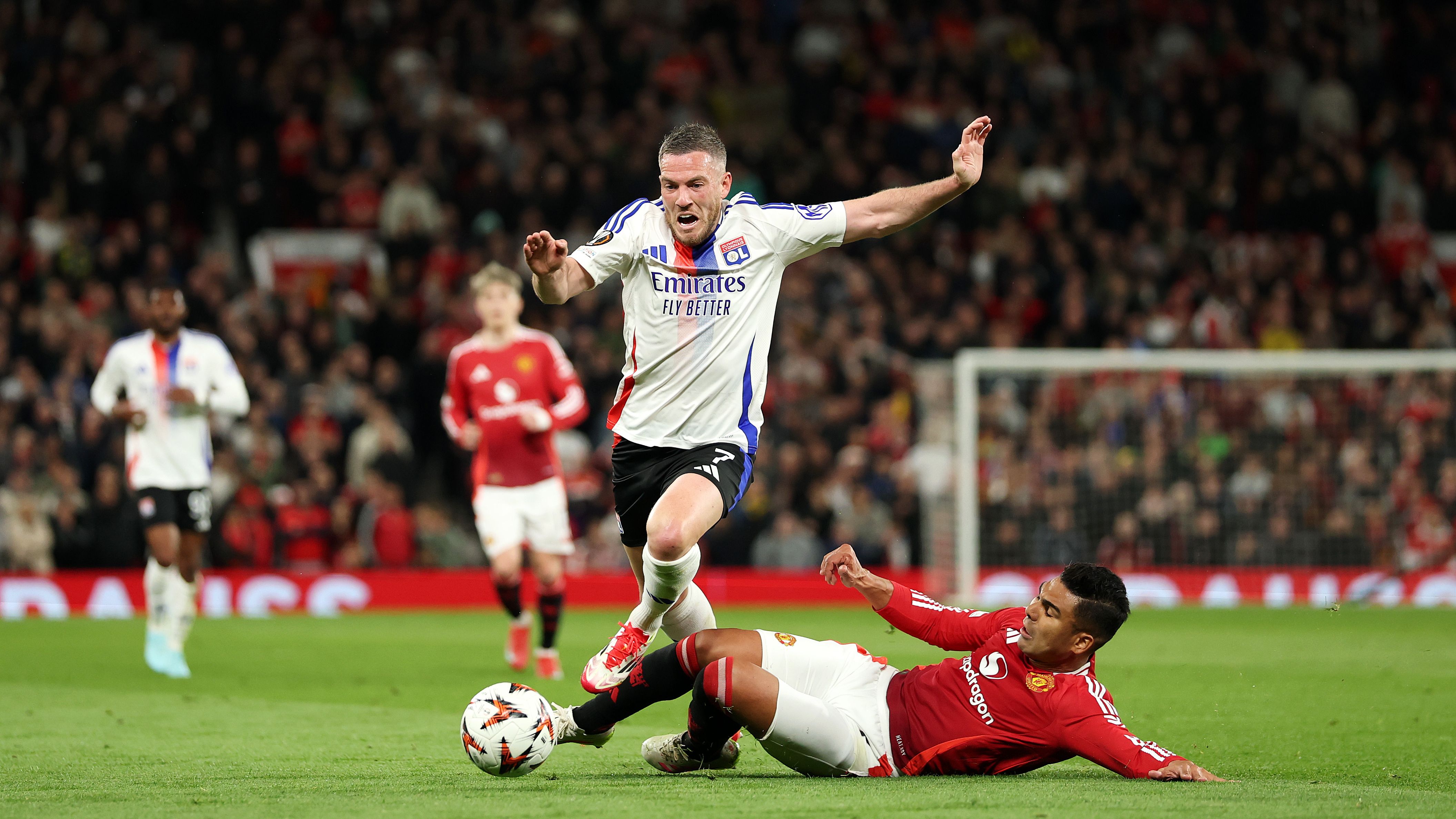 Manchester United v Olympique Lyonnais - UEFA Europa League 2024/25 Quarter Final Second Leg