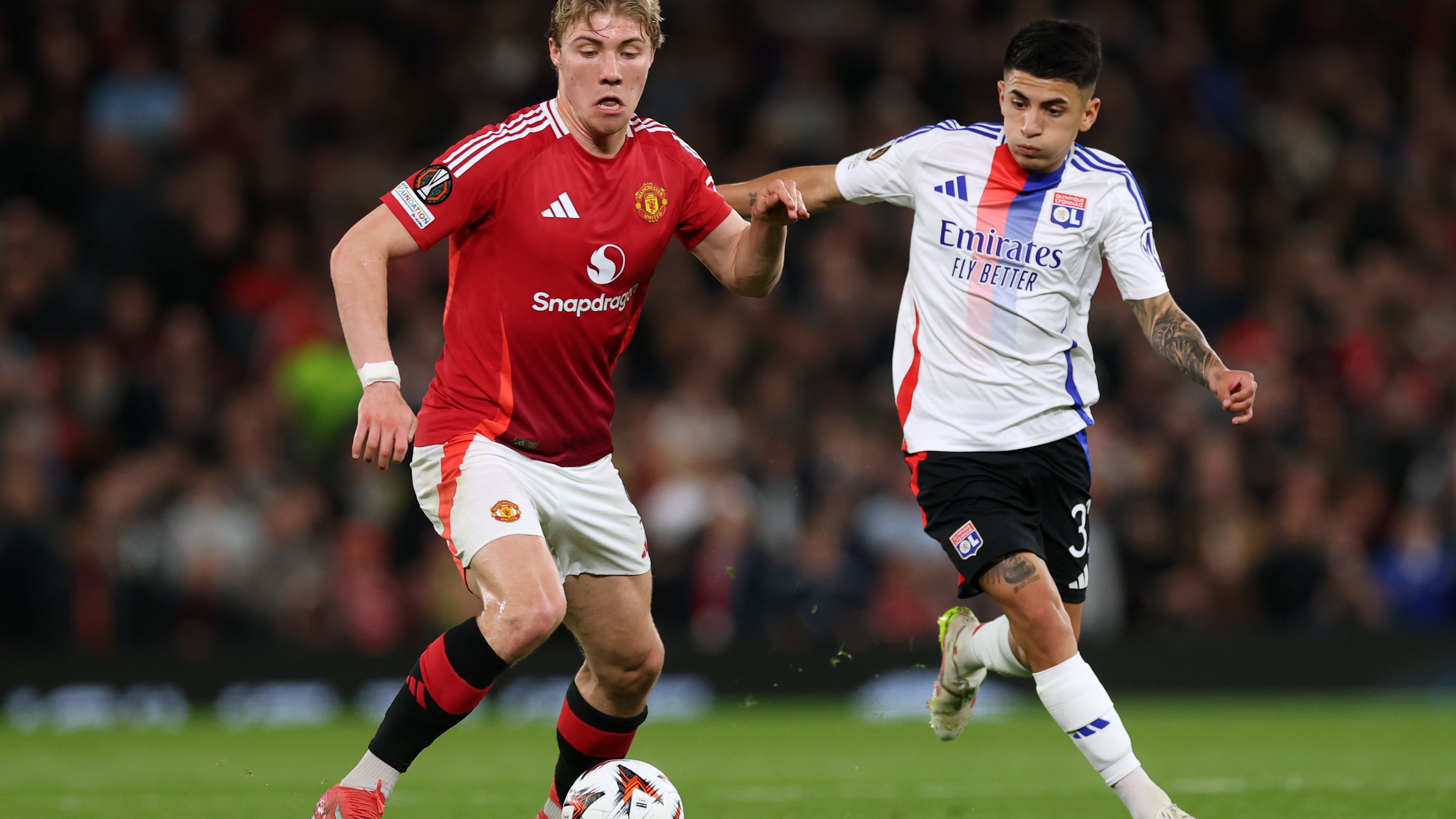 Manchester United v Olympique Lyonnais - UEFA Europa League 2024/25 Quarter Final Second Leg