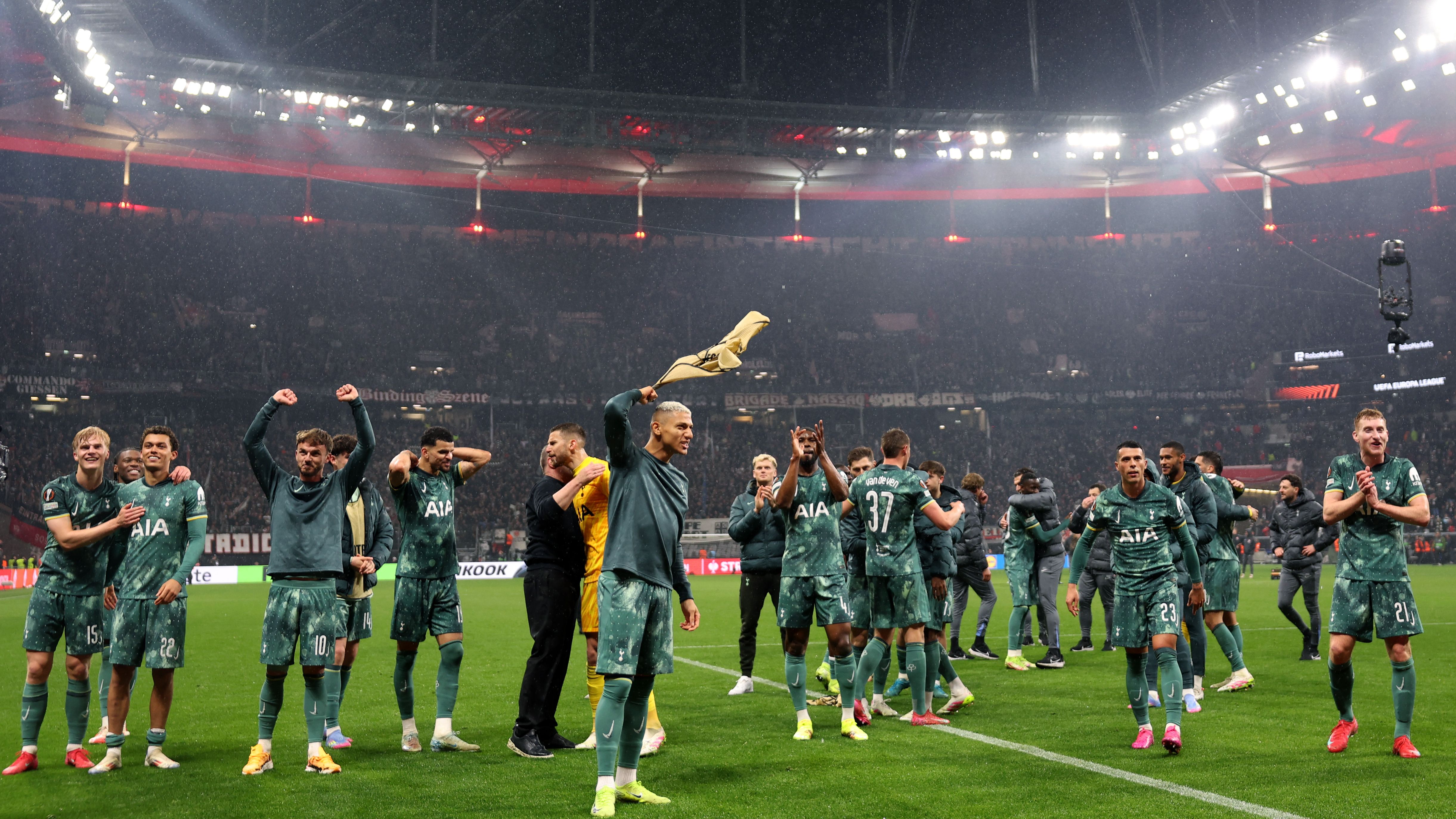 Eintracht Frankfurt v Tottenham Hotspur - UEFA Europa League 2024/25 Quarter Final Second Leg