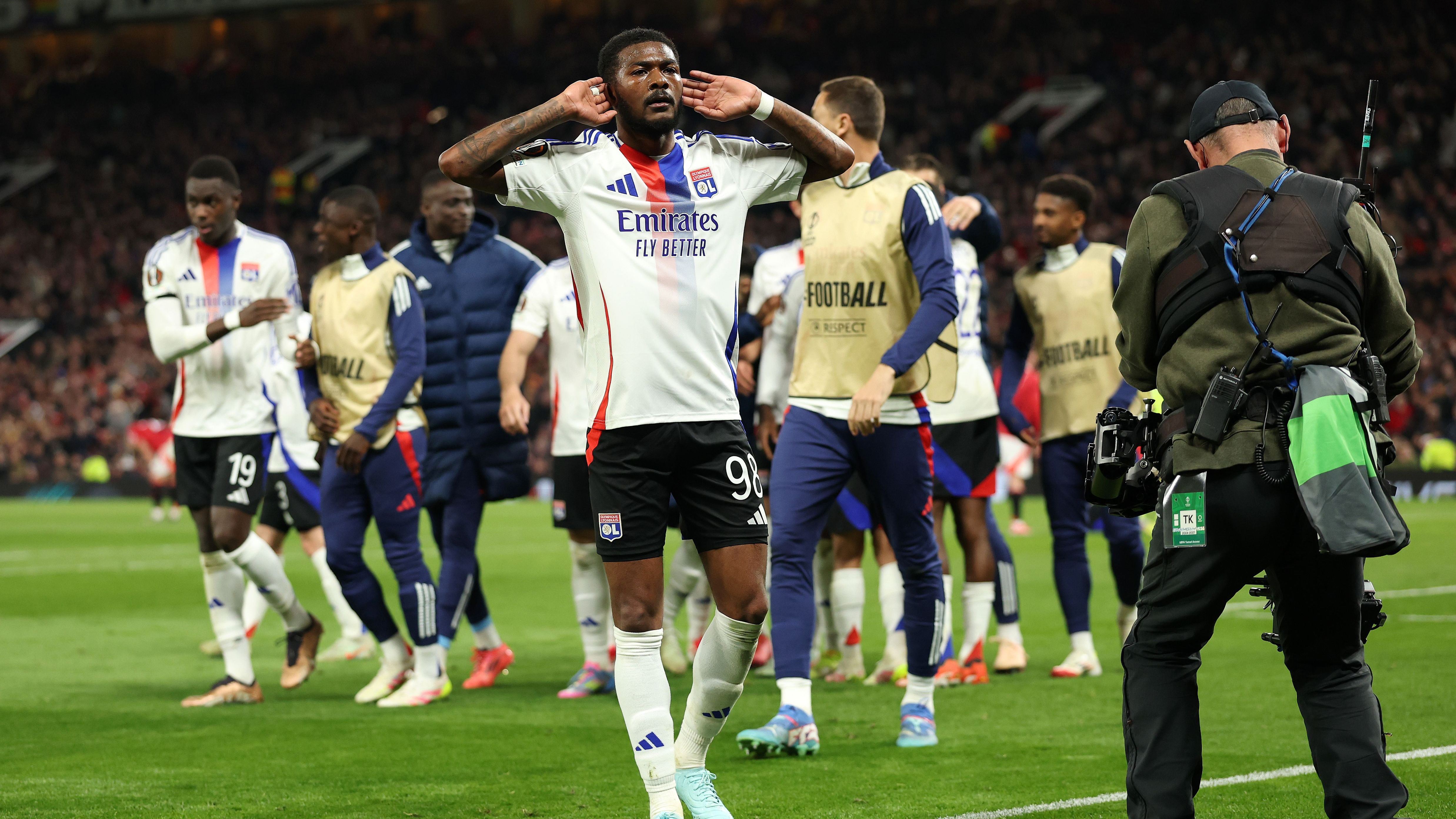 Manchester United v Olympique Lyonnais - UEFA Europa League 2024/25 Quarter Final Second Leg