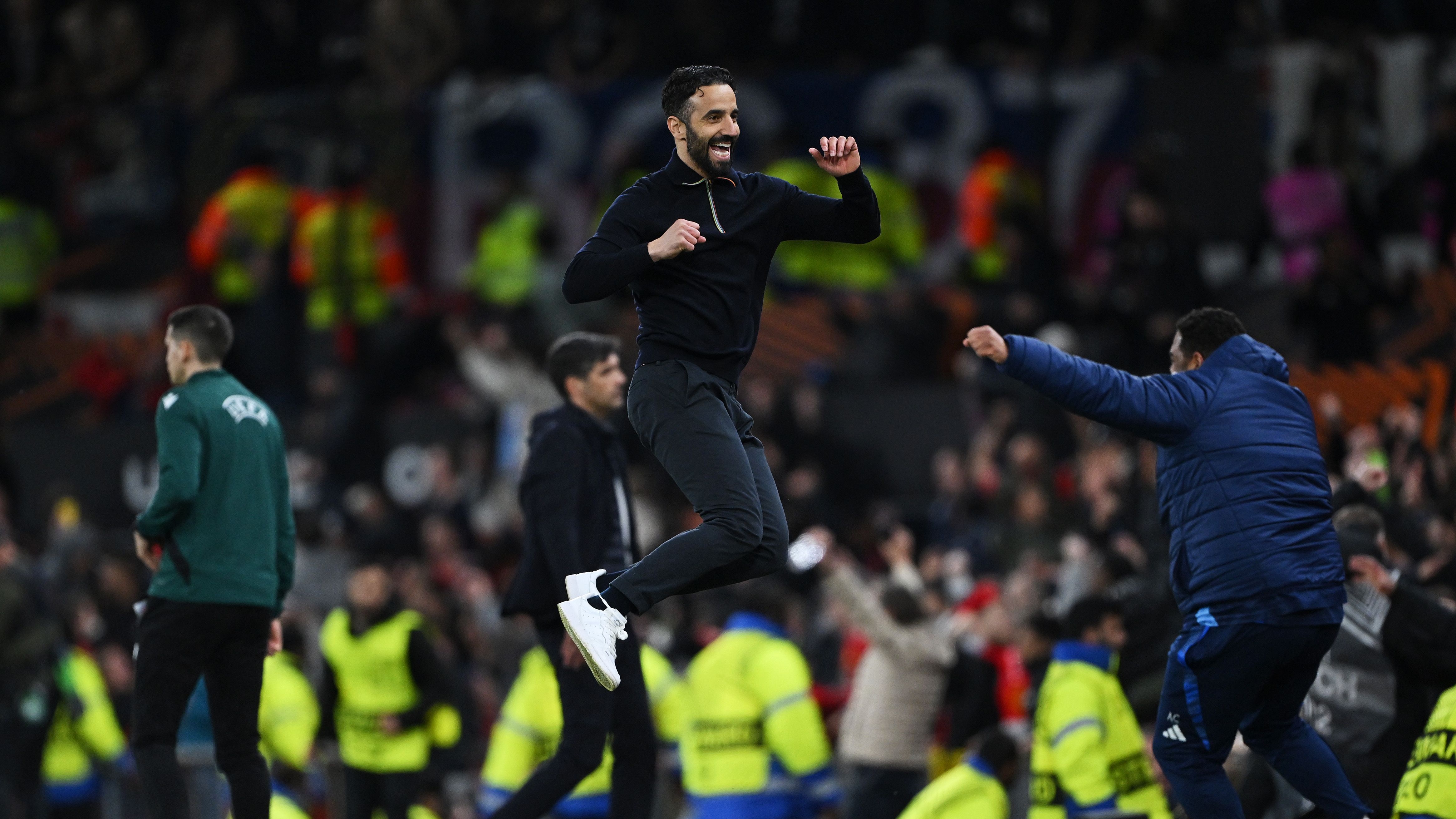 Manchester United v Olympique Lyonnais - UEFA Europa League 2024/25 Quarter Final Second Leg