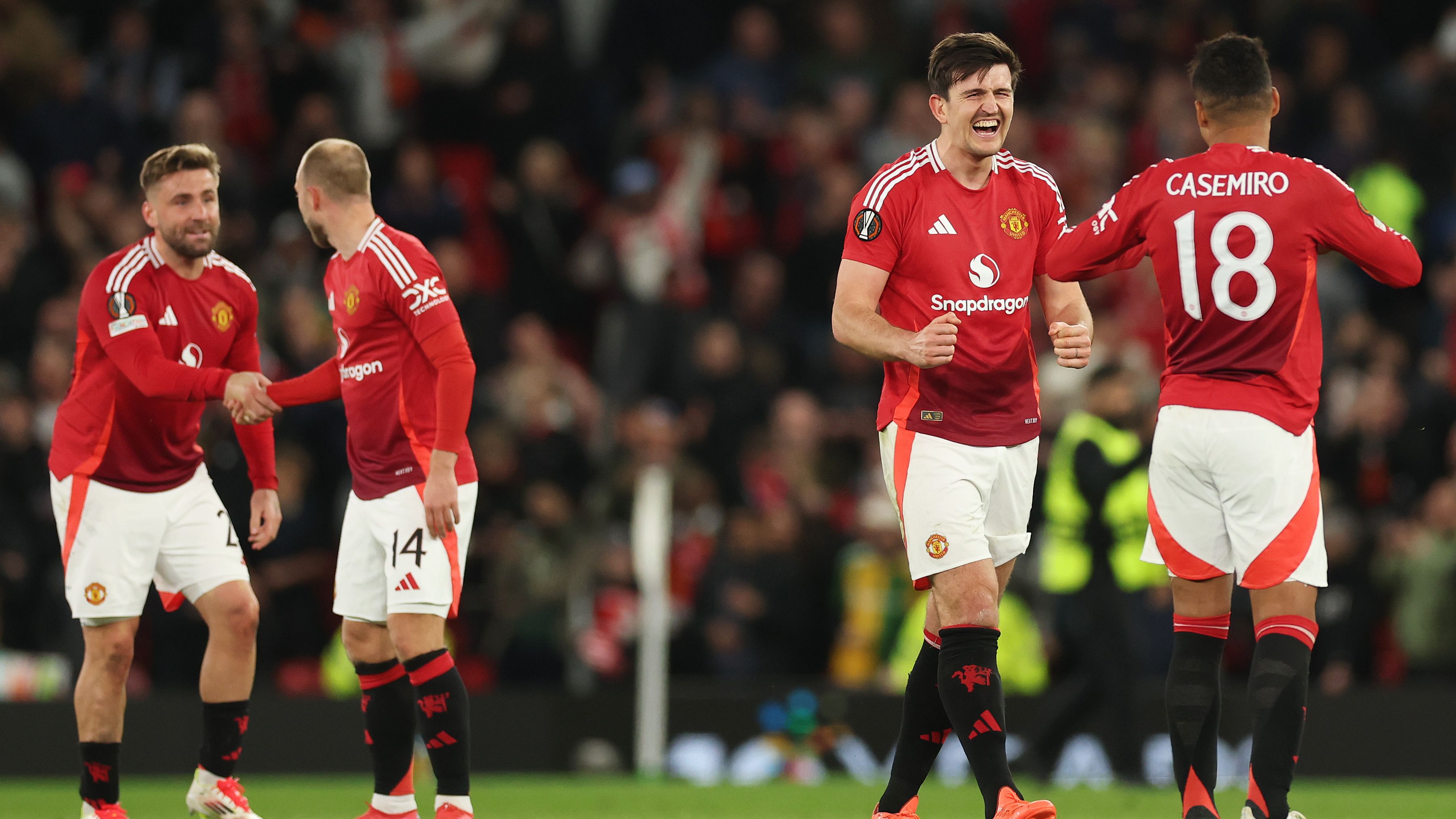 Manchester United v Olympique Lyonnais - UEFA Europa League 2024/25 Quarter Final Second Leg