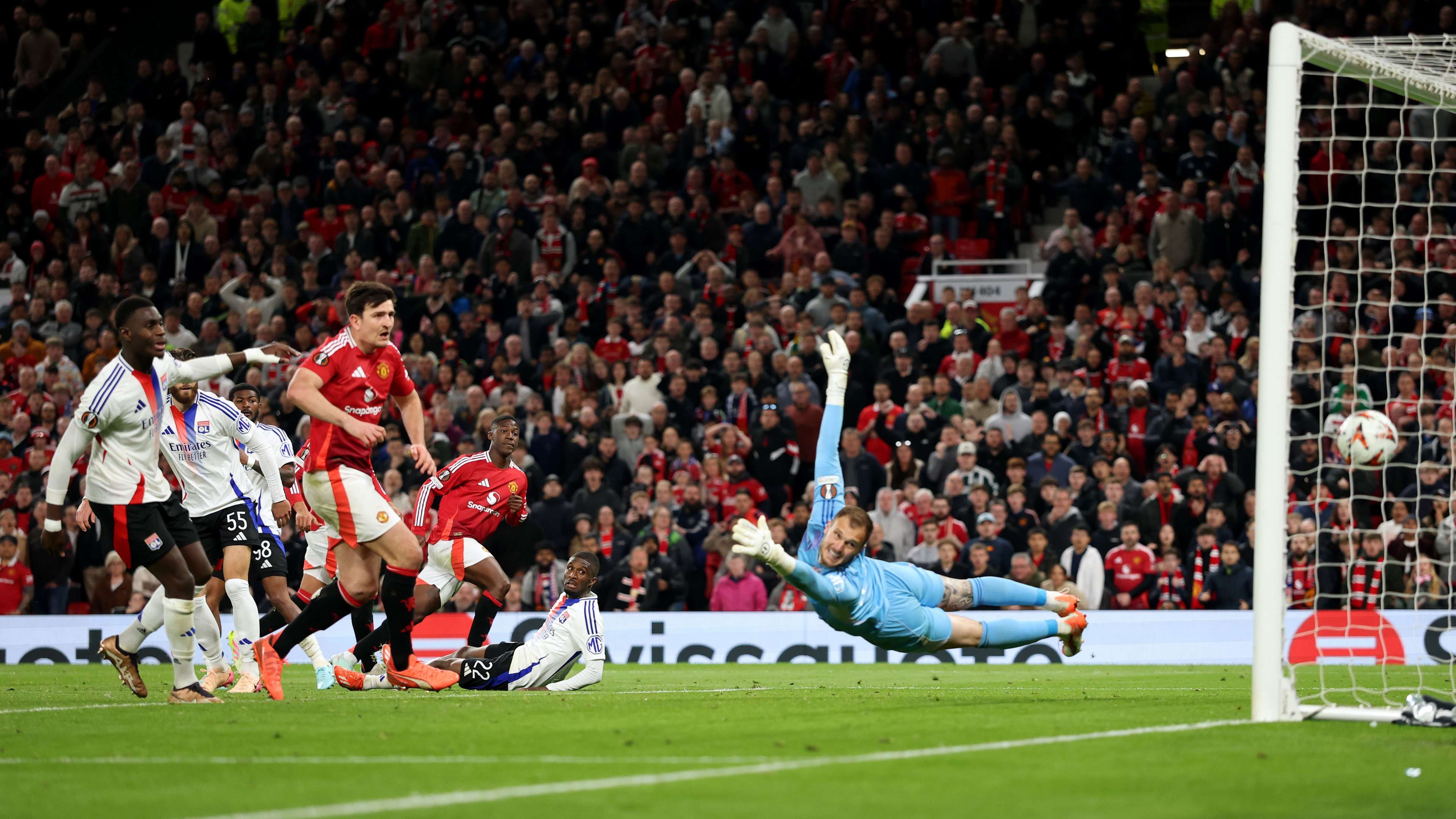 Manchester United v Olympique Lyonnais - UEFA Europa League 2024/25 Quarter Final Second Leg