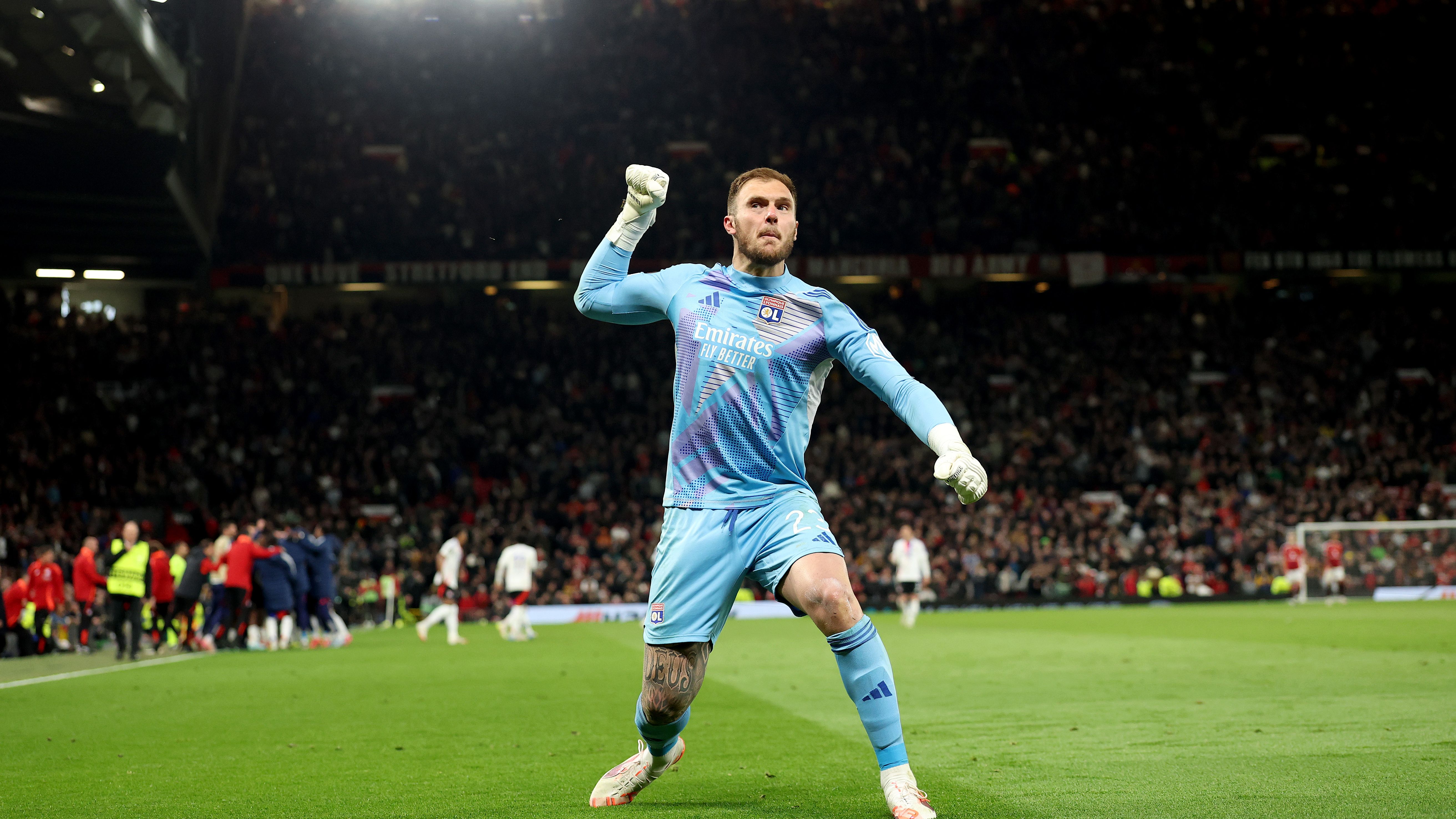 Manchester United v Olympique Lyonnais - UEFA Europa League 2024/25 Quarter Final Second Leg