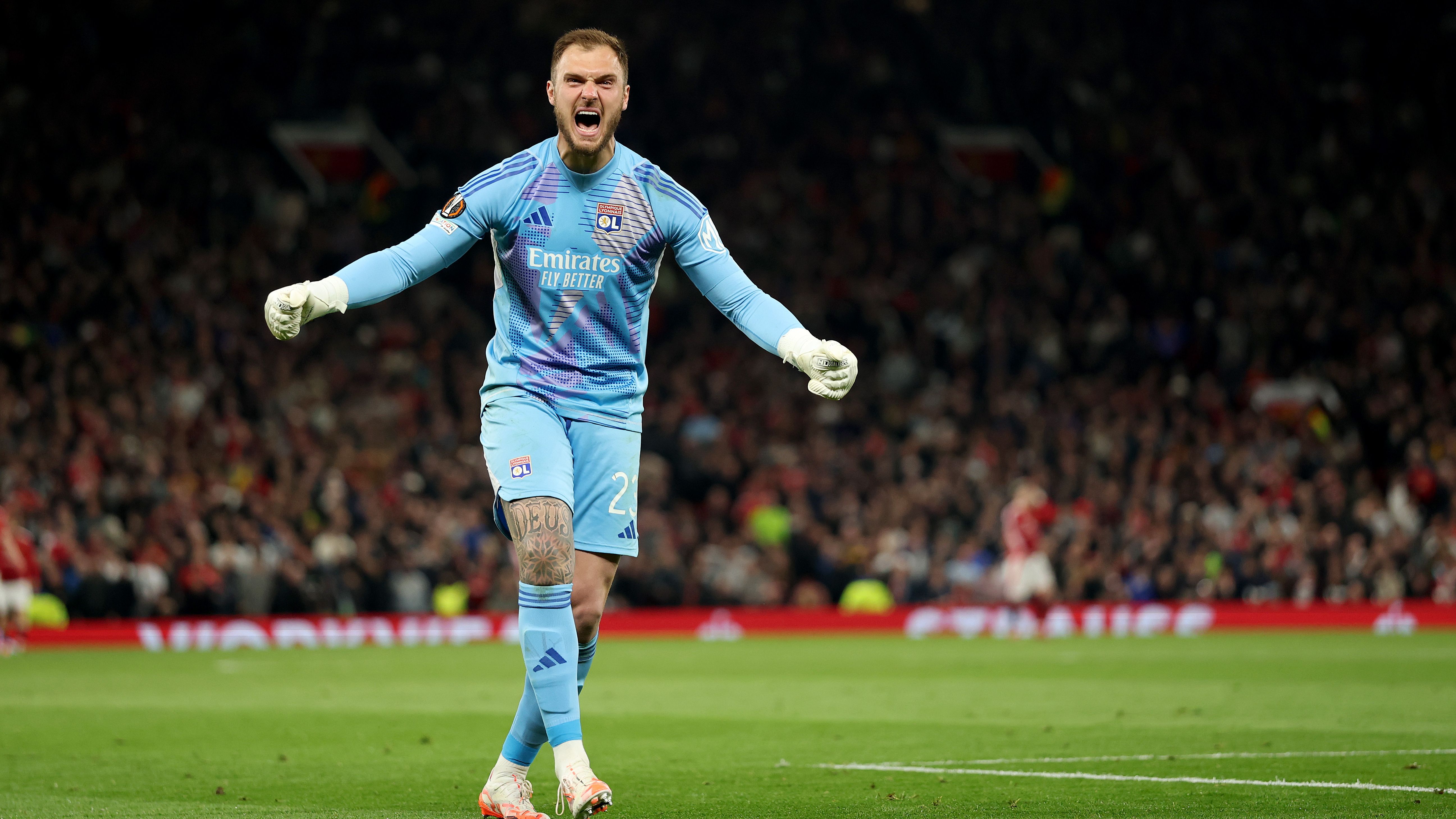 Manchester United v Olympique Lyonnais - UEFA Europa League 2024/25 Quarter Final Second Leg