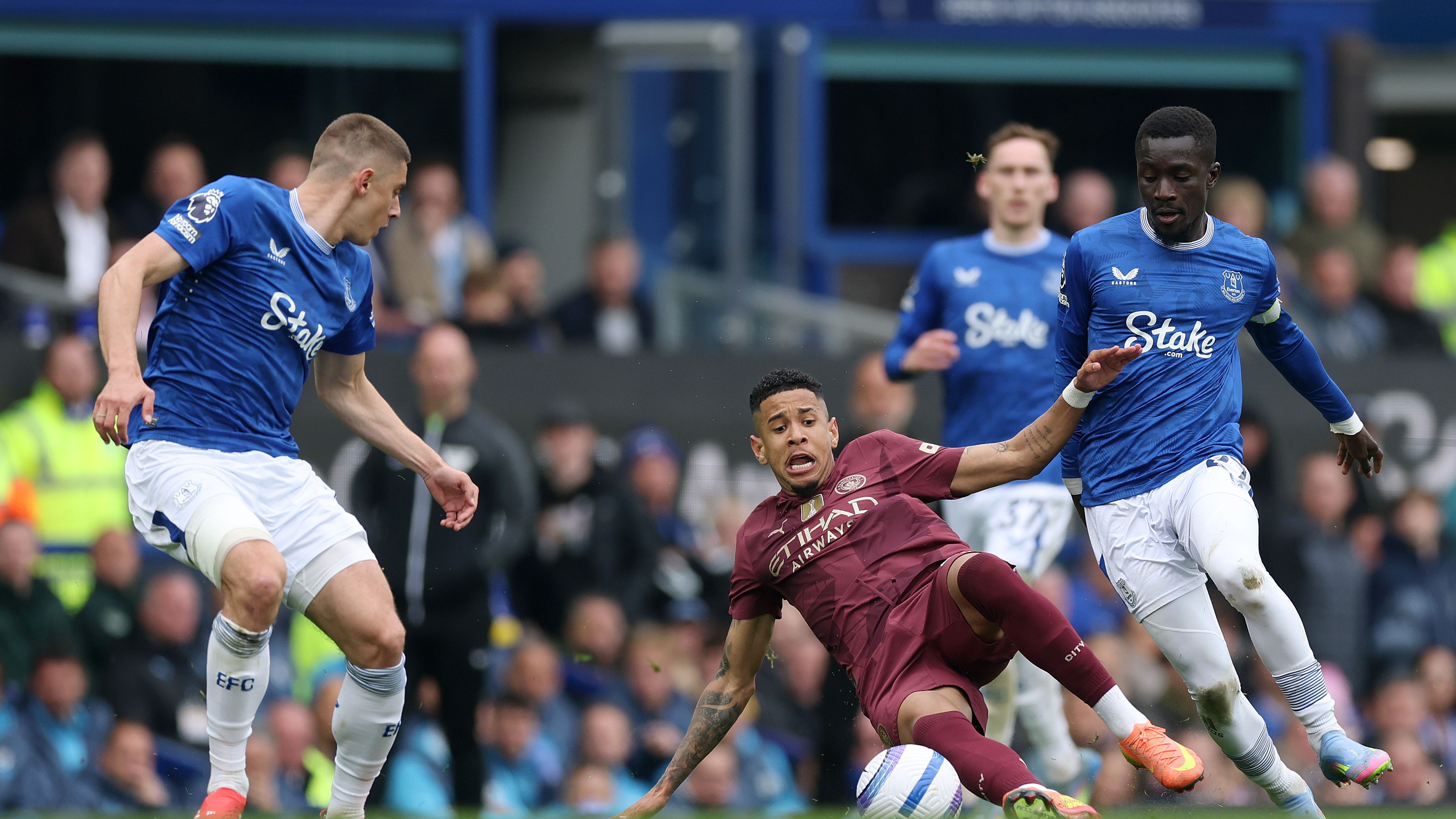 Everton FC v Manchester City FC - Premier League