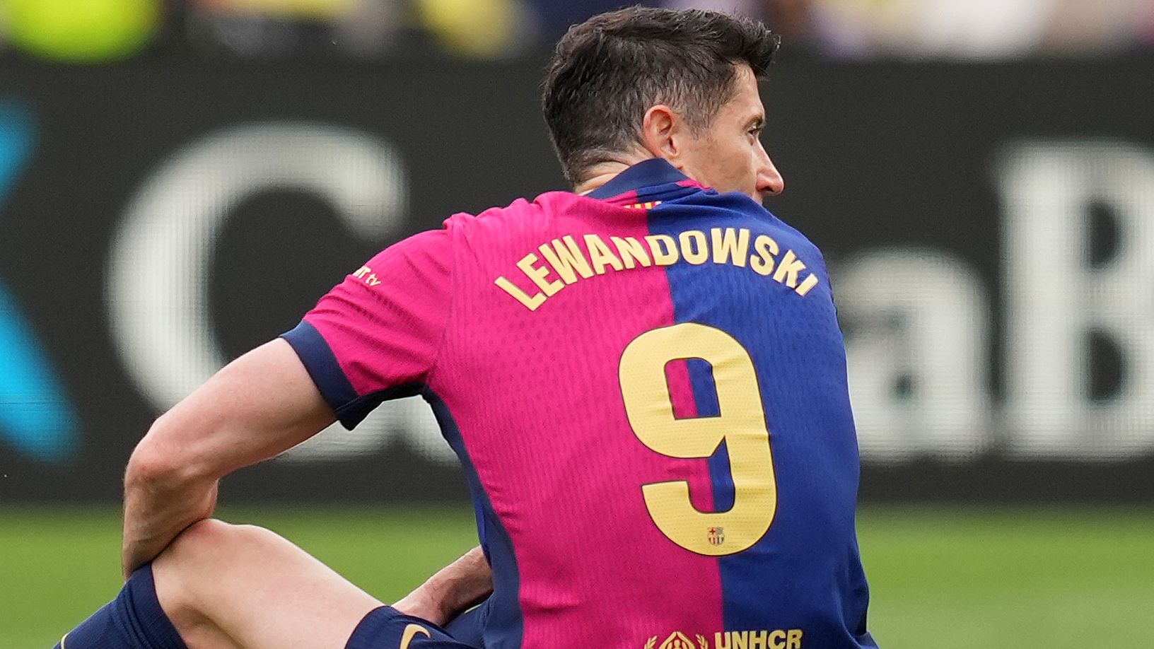 Lewandowski, la grosse blessure