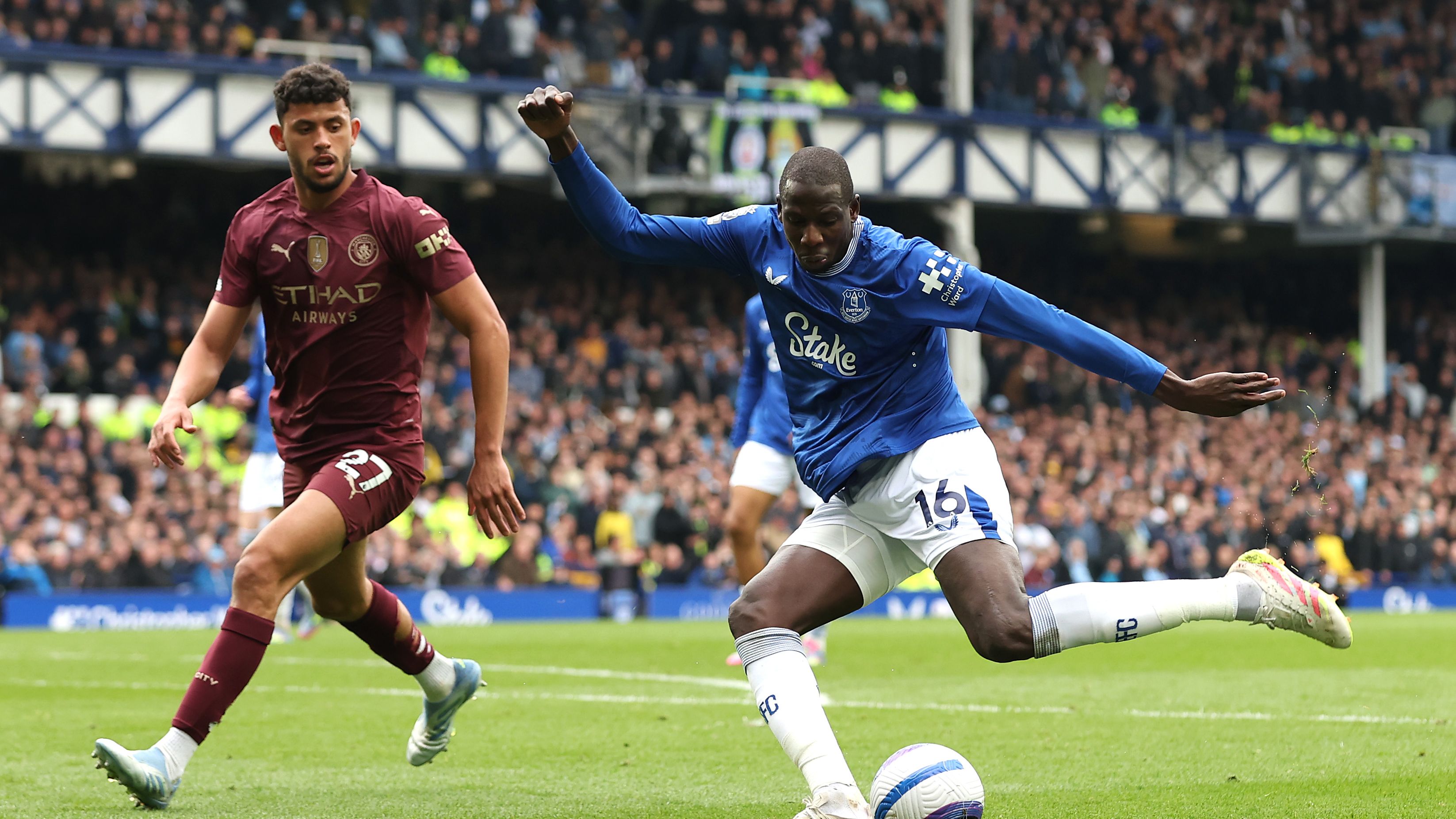 Everton FC v Manchester City FC - Premier League