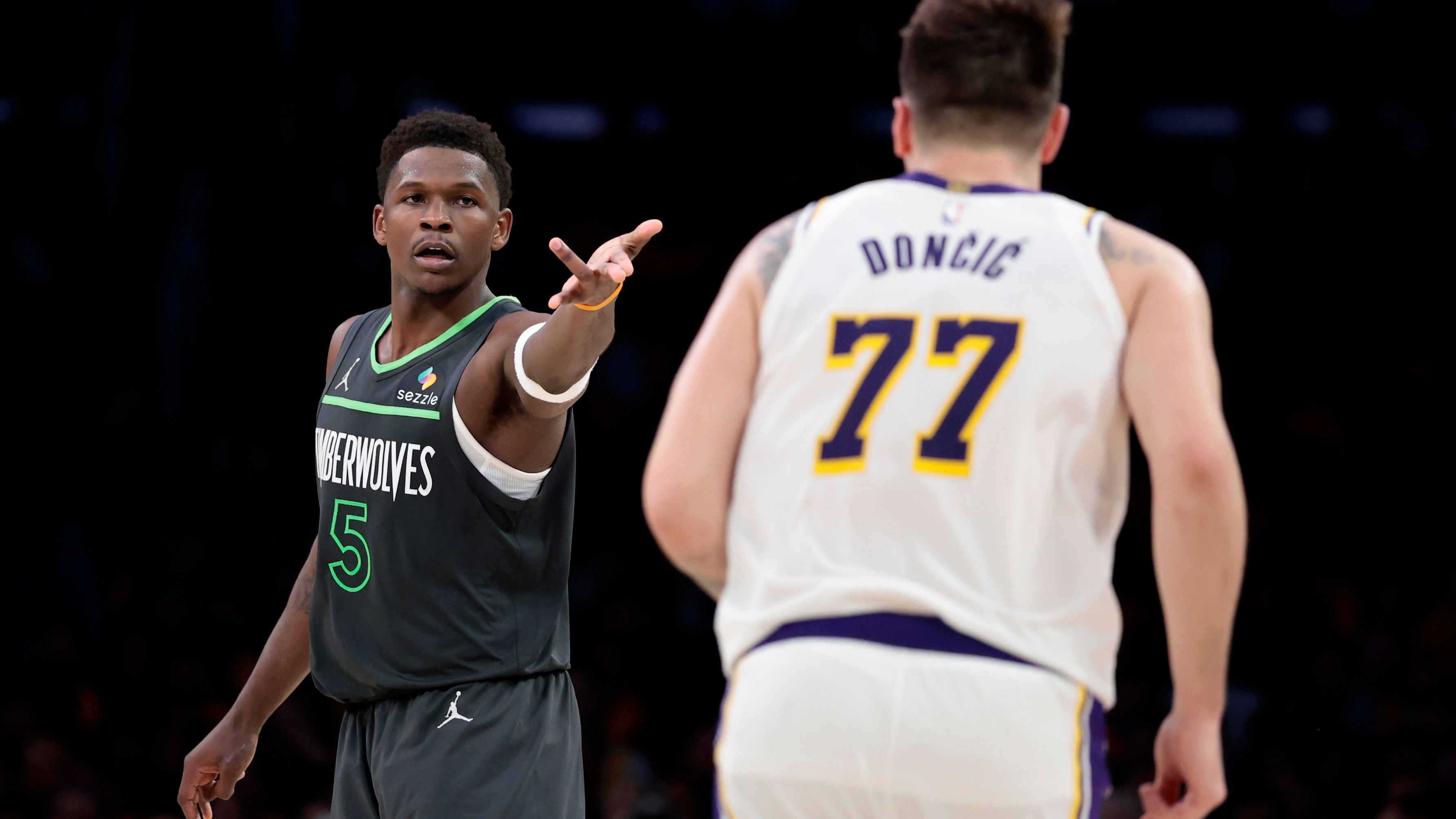 Minnesota Timberwolves v Los Angeles Lakers - Game One