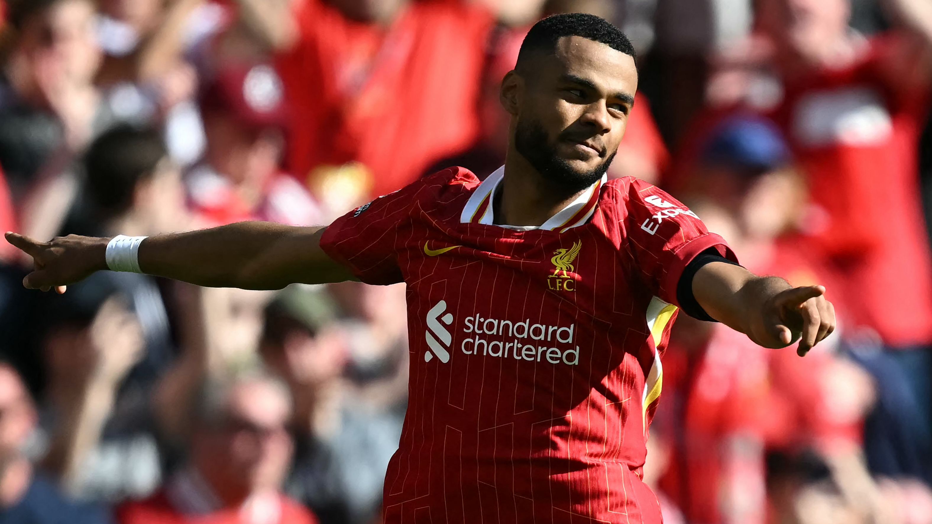 Cody Gakpo to join Harry Kane? Liverpool star responds to Bayern Munich transfer talk and gives his verdict on new Reds signing Jeremie Frimpong | Goal.com UK